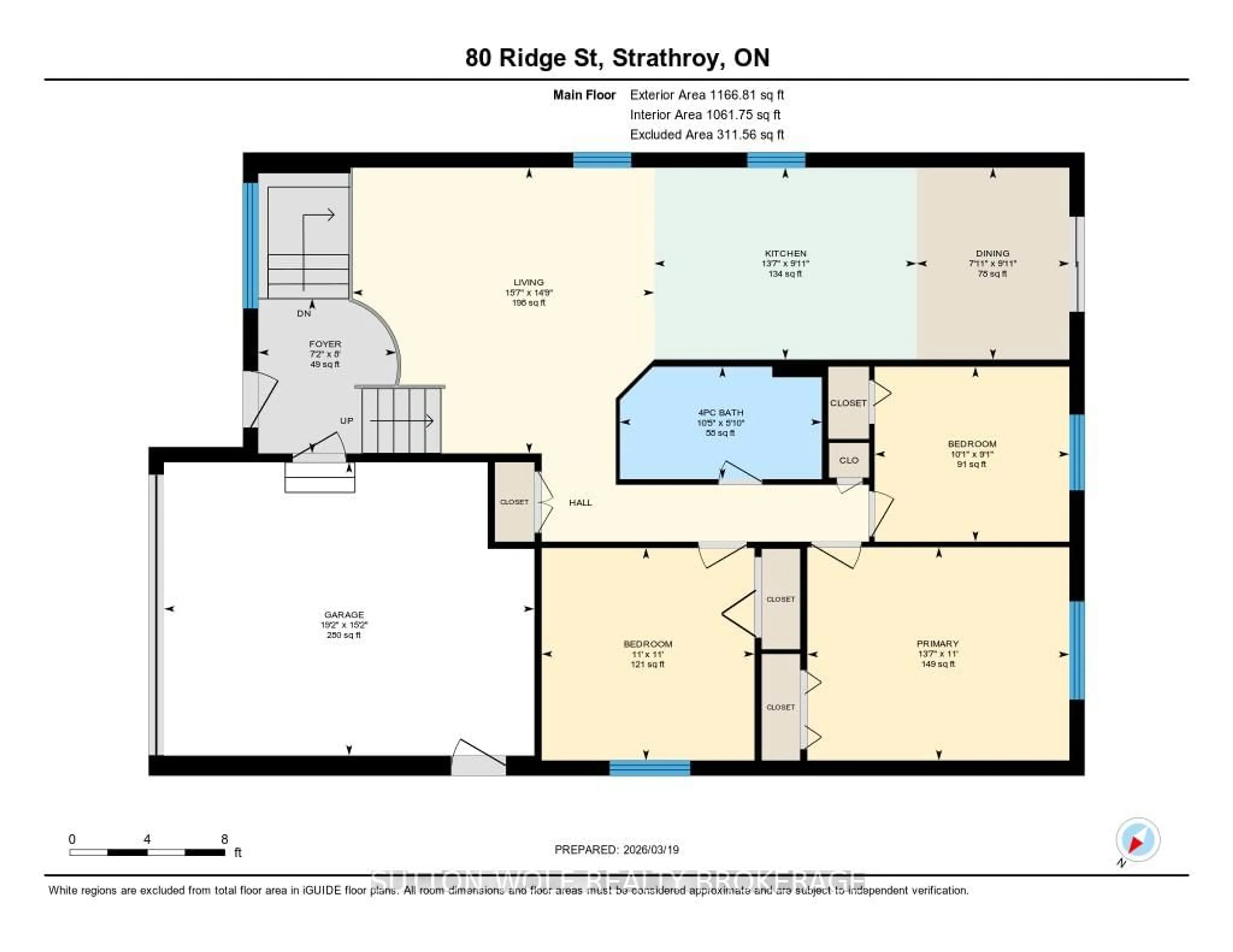 Floor plan for 80 Ridge St, Strathroy-Caradoc Ontario N7G 4K1