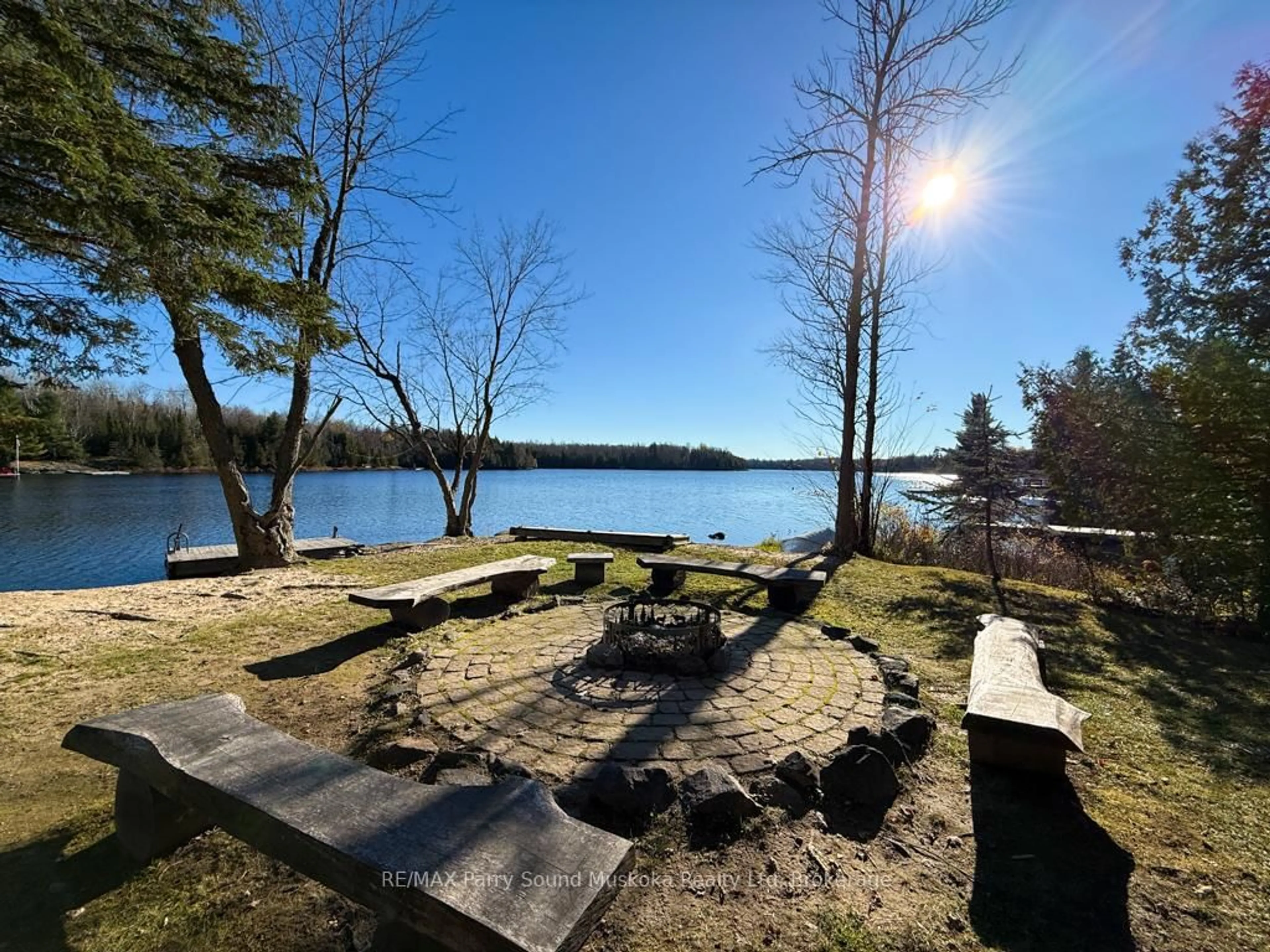 Patio, water/lake/river/ocean view for 30 Church St, Whitestone Ontario P0A 1G0
