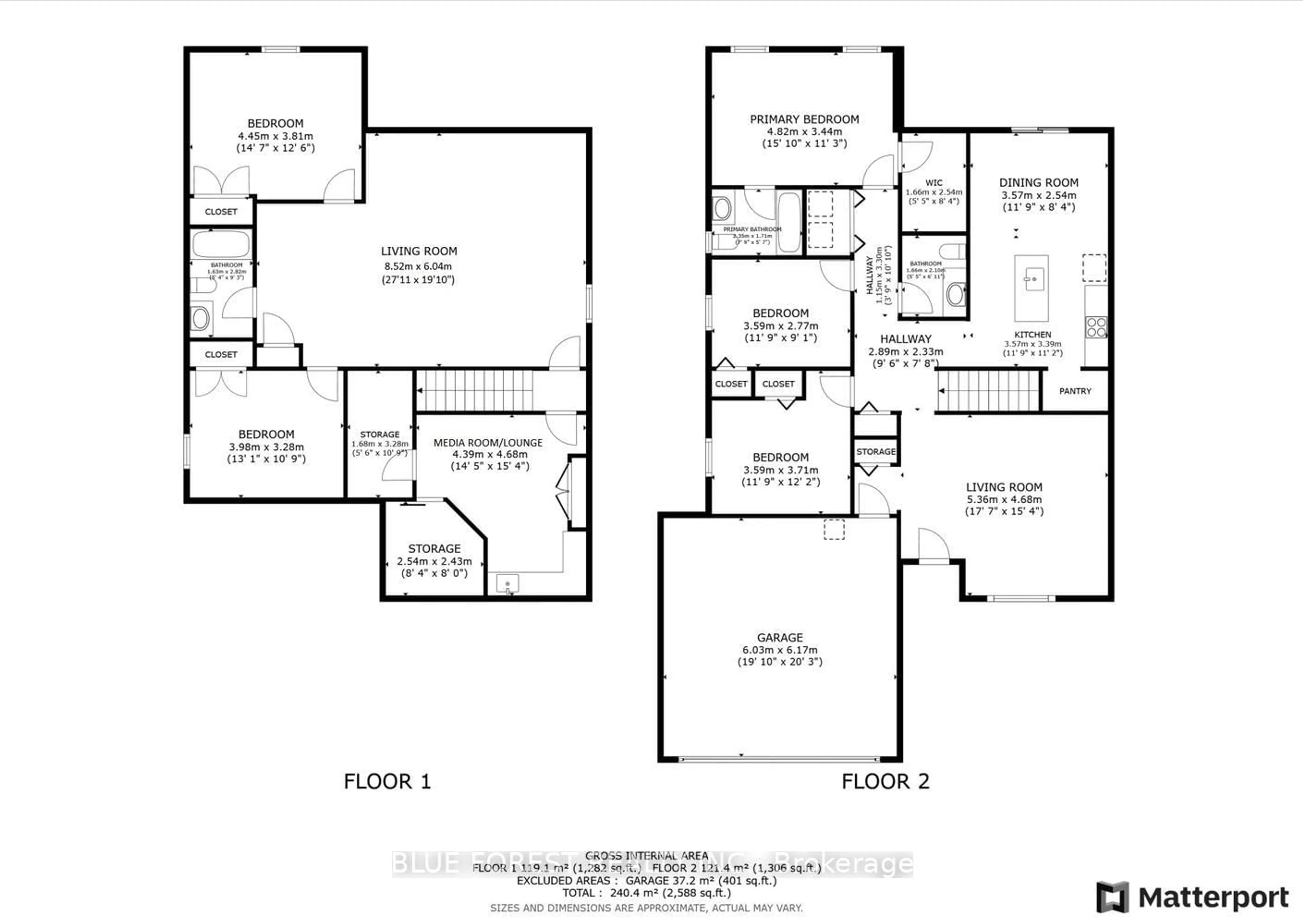 Floor plan for 28 Weir Cres, St. Thomas Ontario N5R 0L7