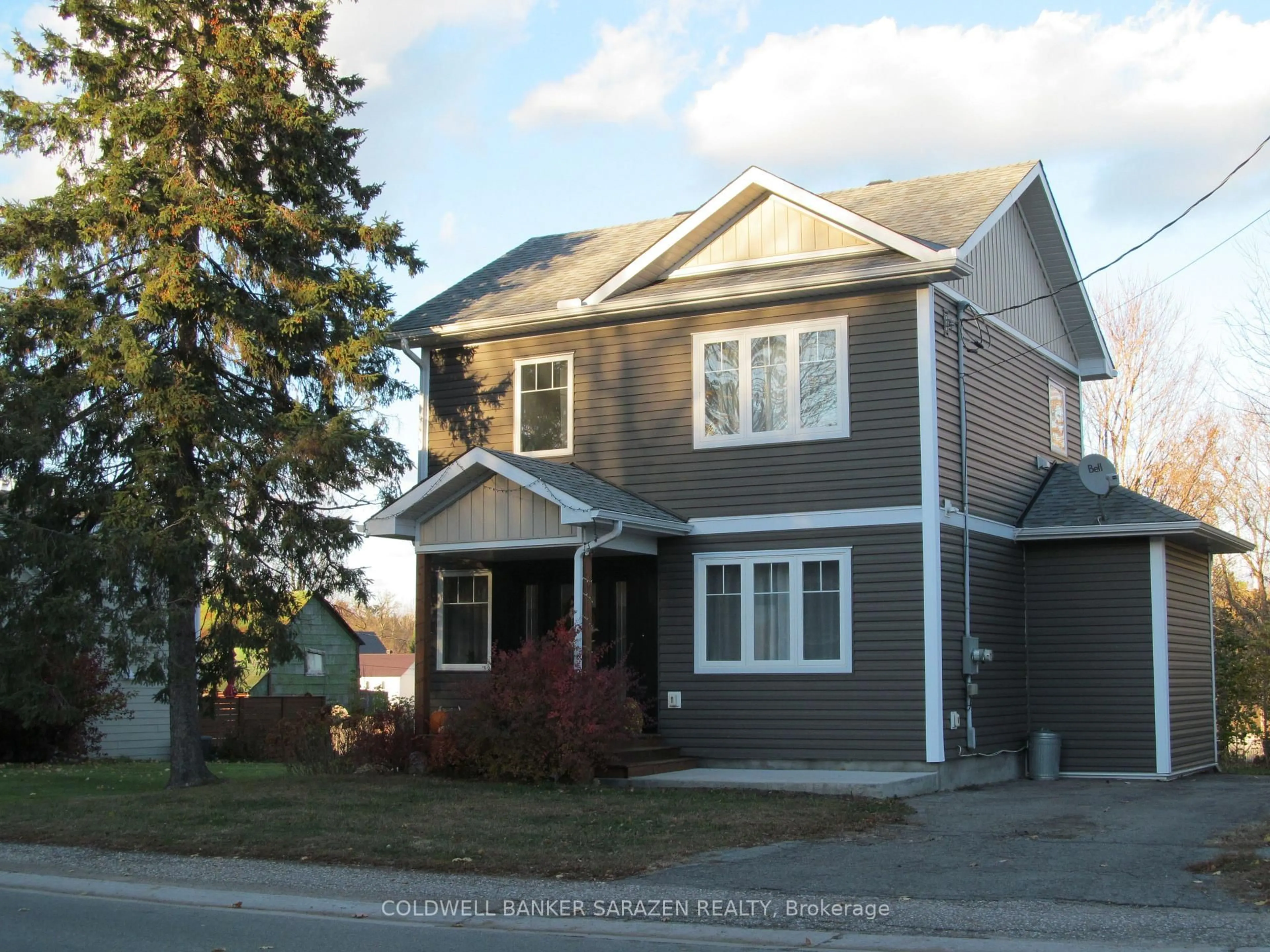 Home with vinyl exterior material, street for 20 Burnstown Rd, White Lake Ontario K0A 3L0