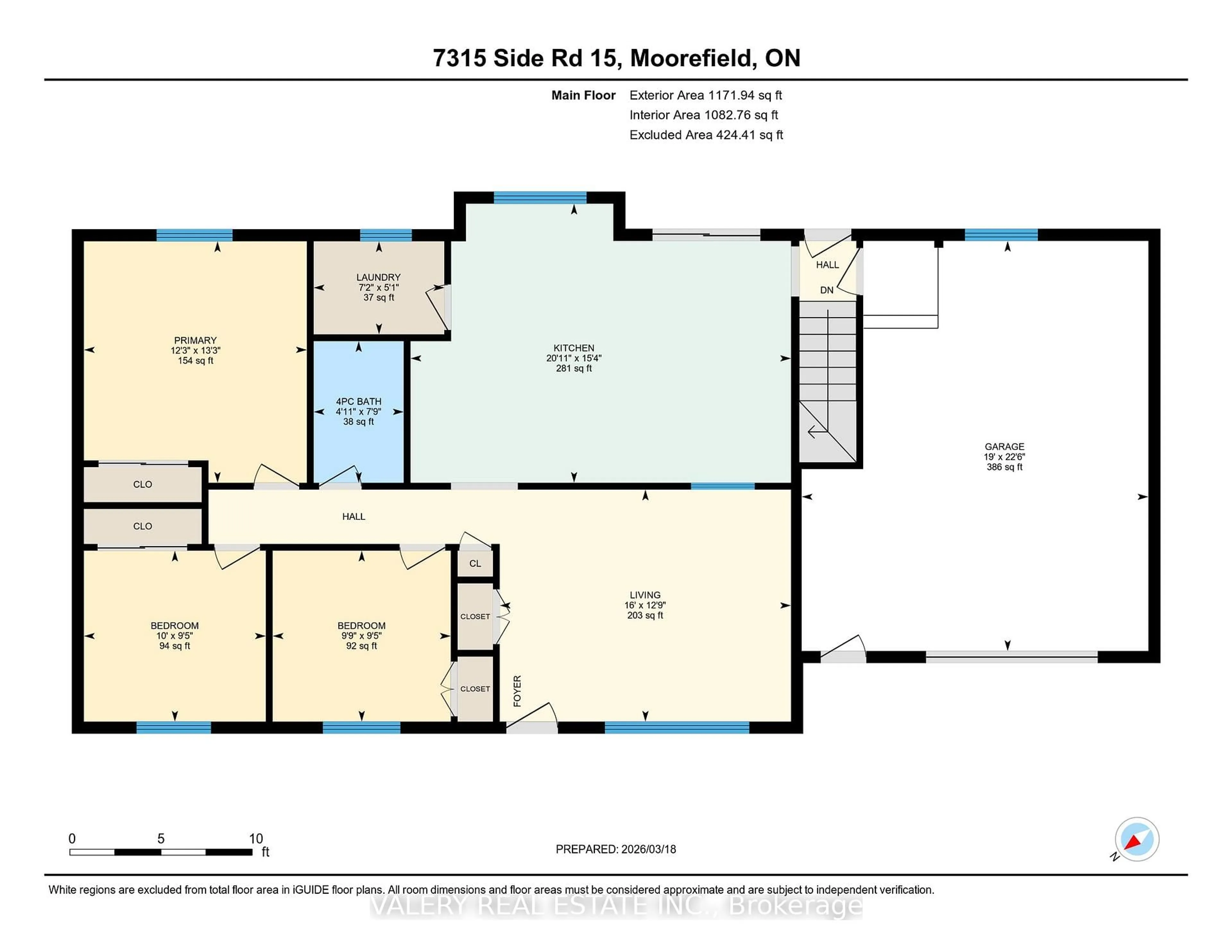 Floor plan for 7315 Siderd 15, Mapleton Ontario N0G 2K0