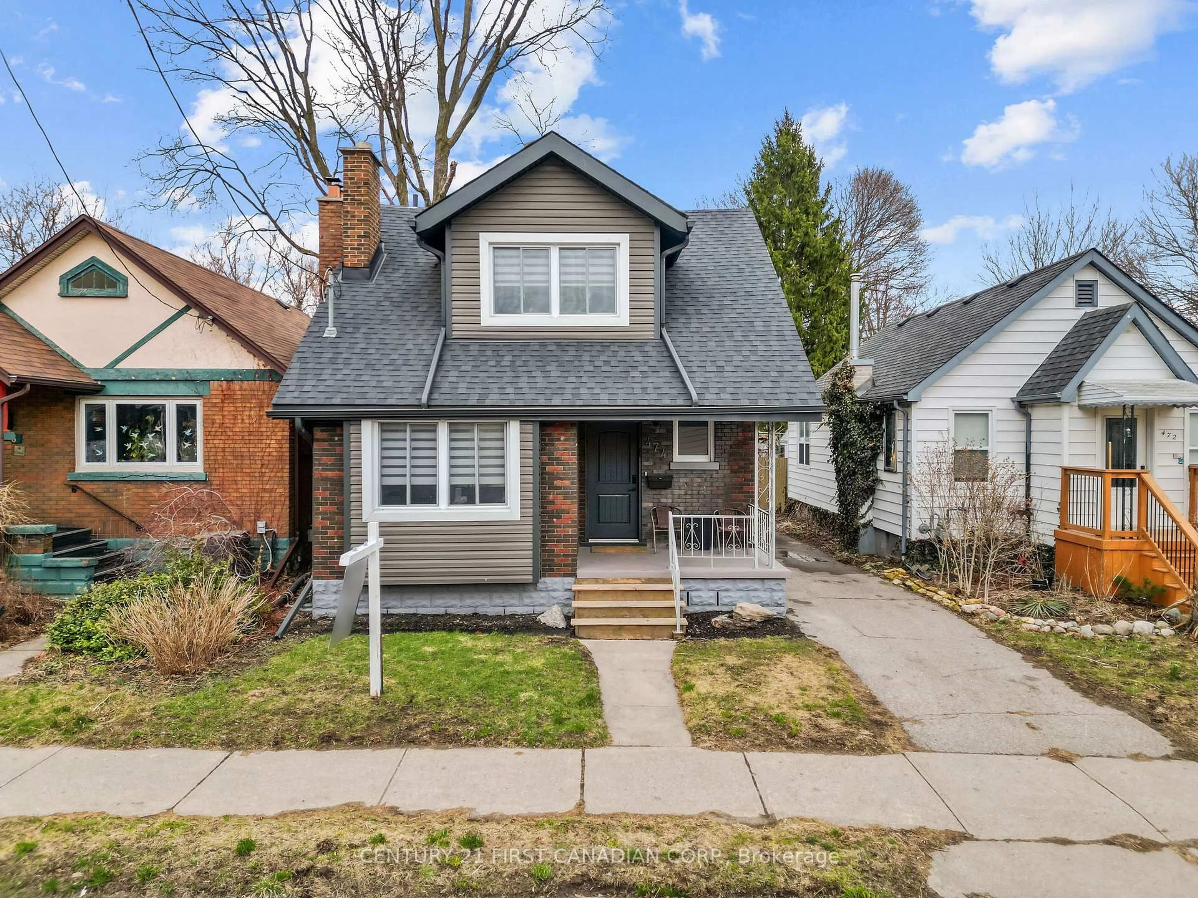 Home with brick exterior material, street for 474 Woodman Ave, London East Ontario N5W 3Z9