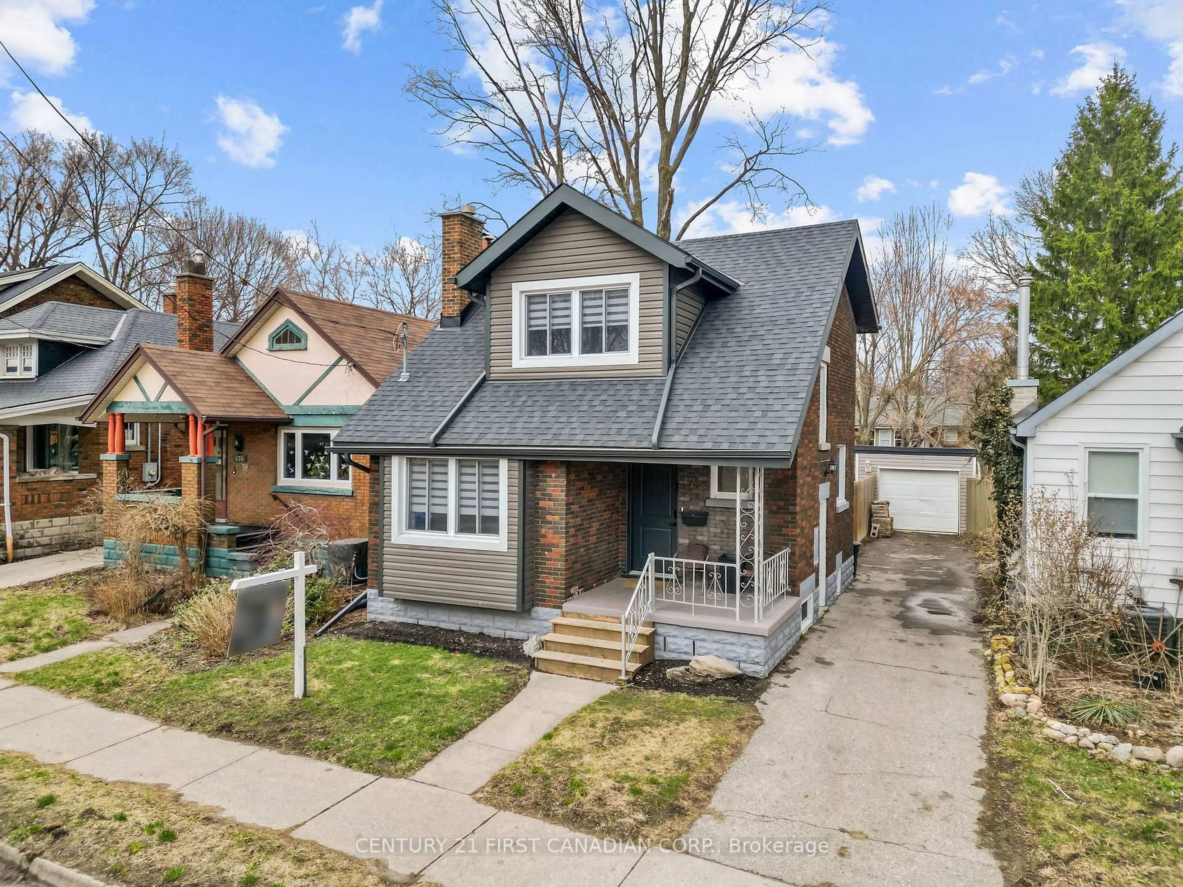 Home with brick exterior material, street for 474 Woodman Ave, London East Ontario N5W 3Z9