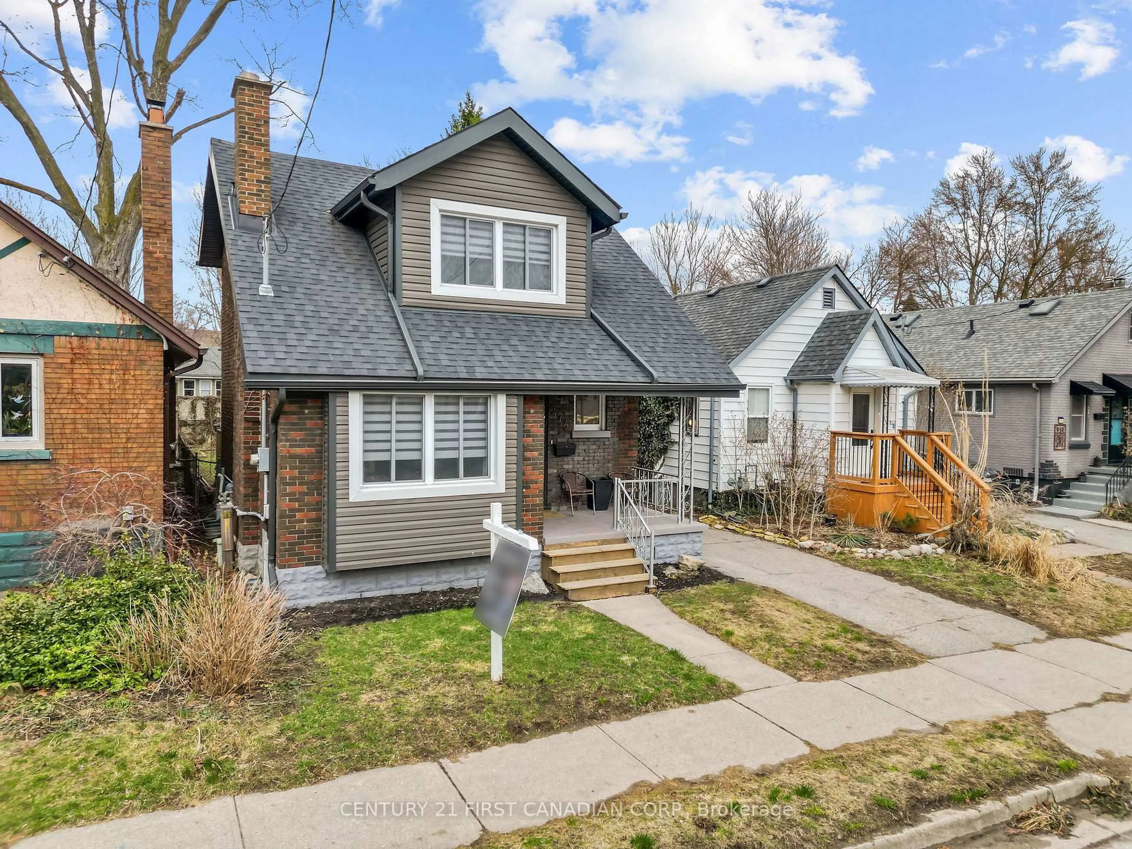 Home with brick exterior material, street for 474 Woodman Ave, London East Ontario N5W 3Z9