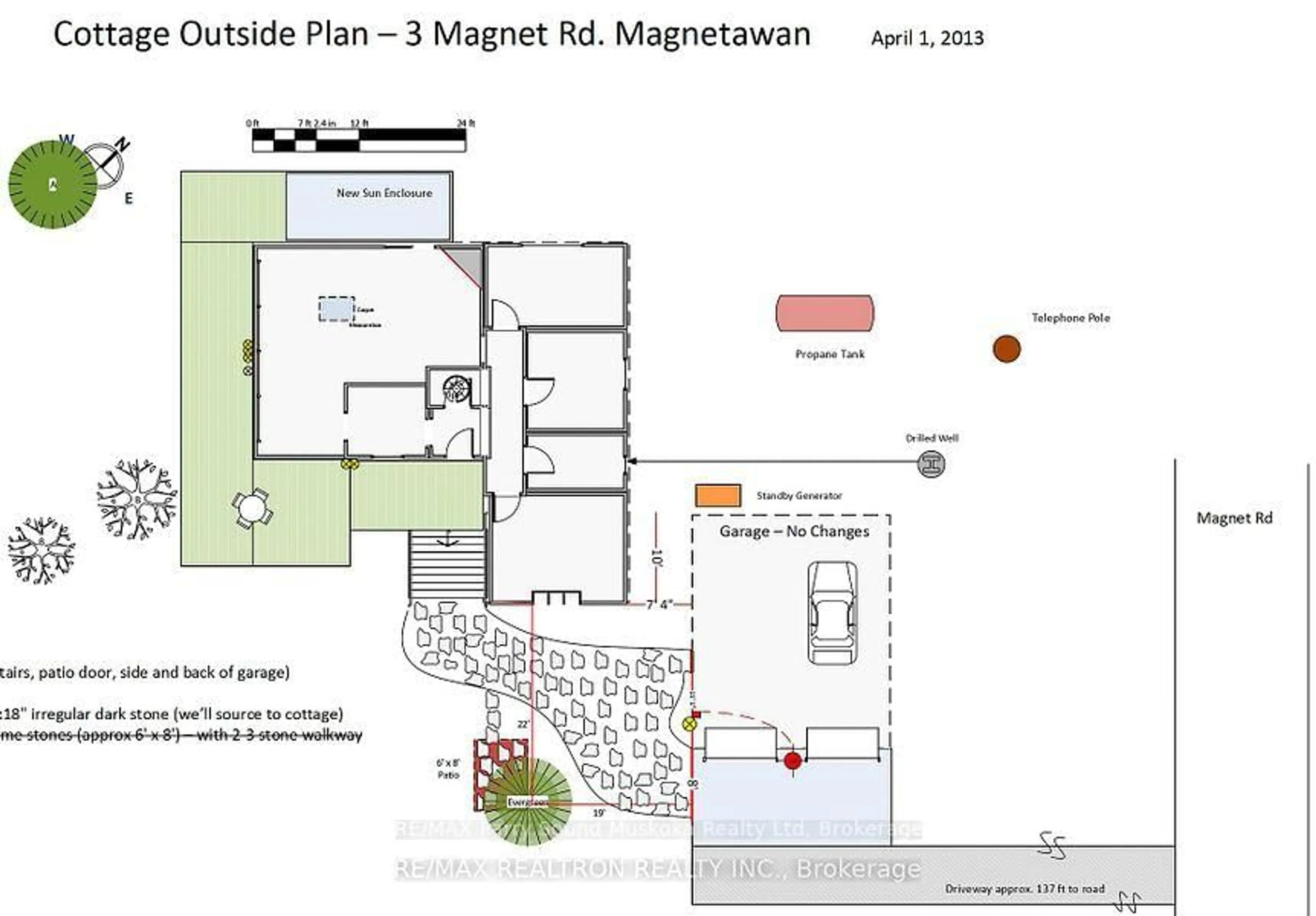 Floor plan for 3 Magnet Rd, Magnetawan Ontario P0A 1P0