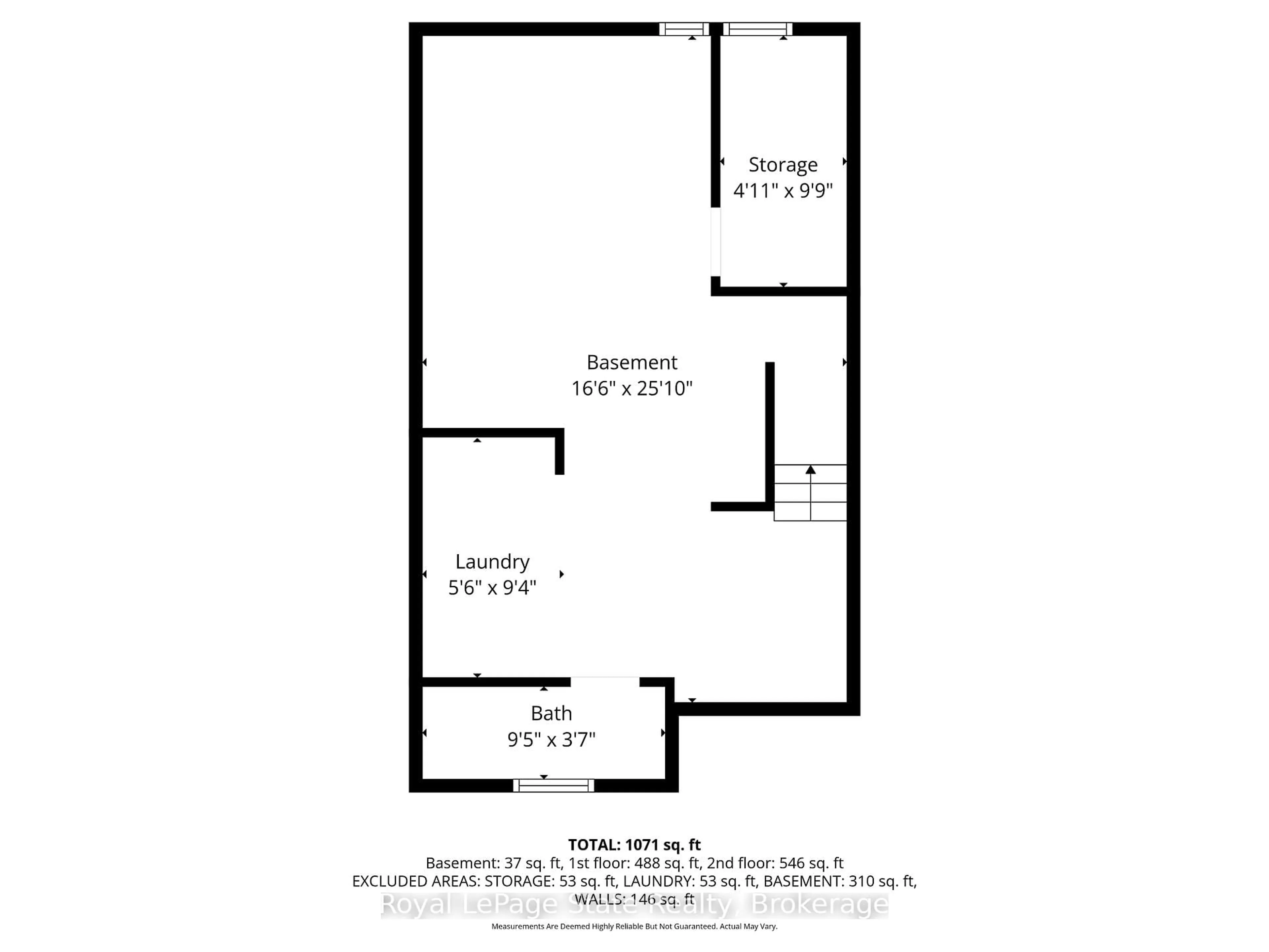 Floor plan for 25 Garrow Dr #41, Hamilton Ontario L9C 2X2