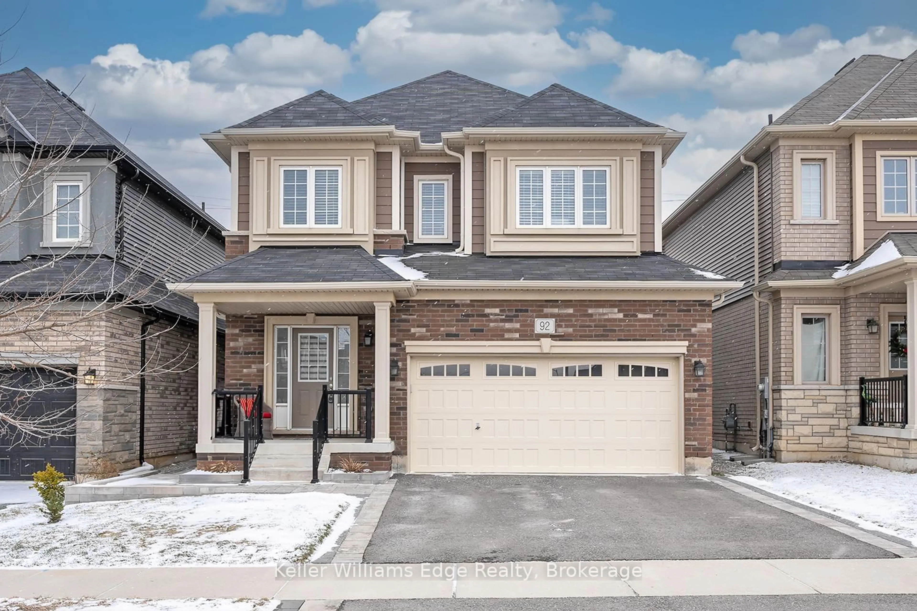 Home with brick exterior material, street for 92 Flagg Ave, Brant Ontario N3L 0J9