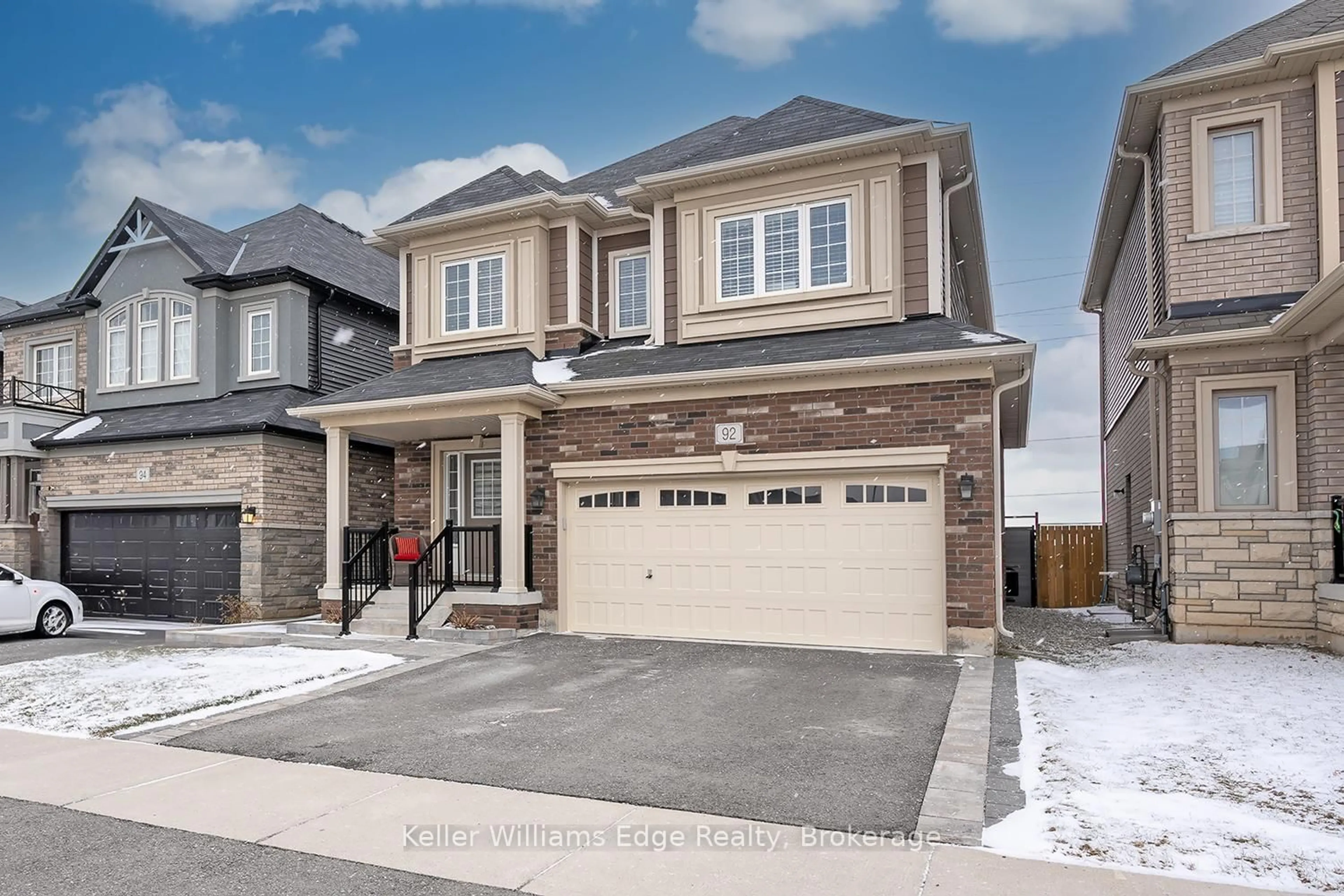 Home with brick exterior material, street for 92 Flagg Ave, Brant Ontario N3L 0J9