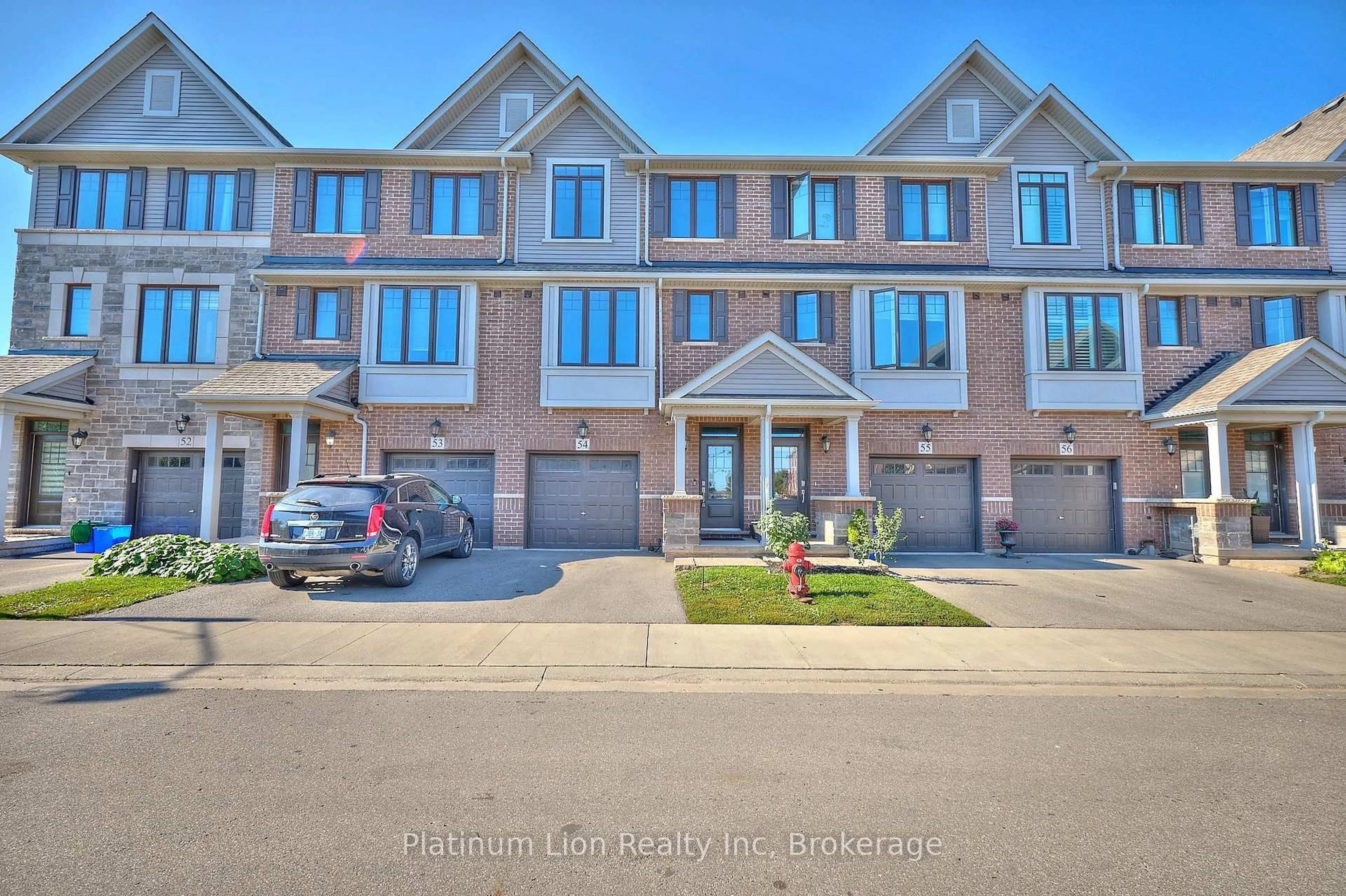 A pic from outside/outdoor area/front of a property/back of a property/a pic from drone, street for 288 Glover Rd #54, Hamilton Ontario L8W 5H6