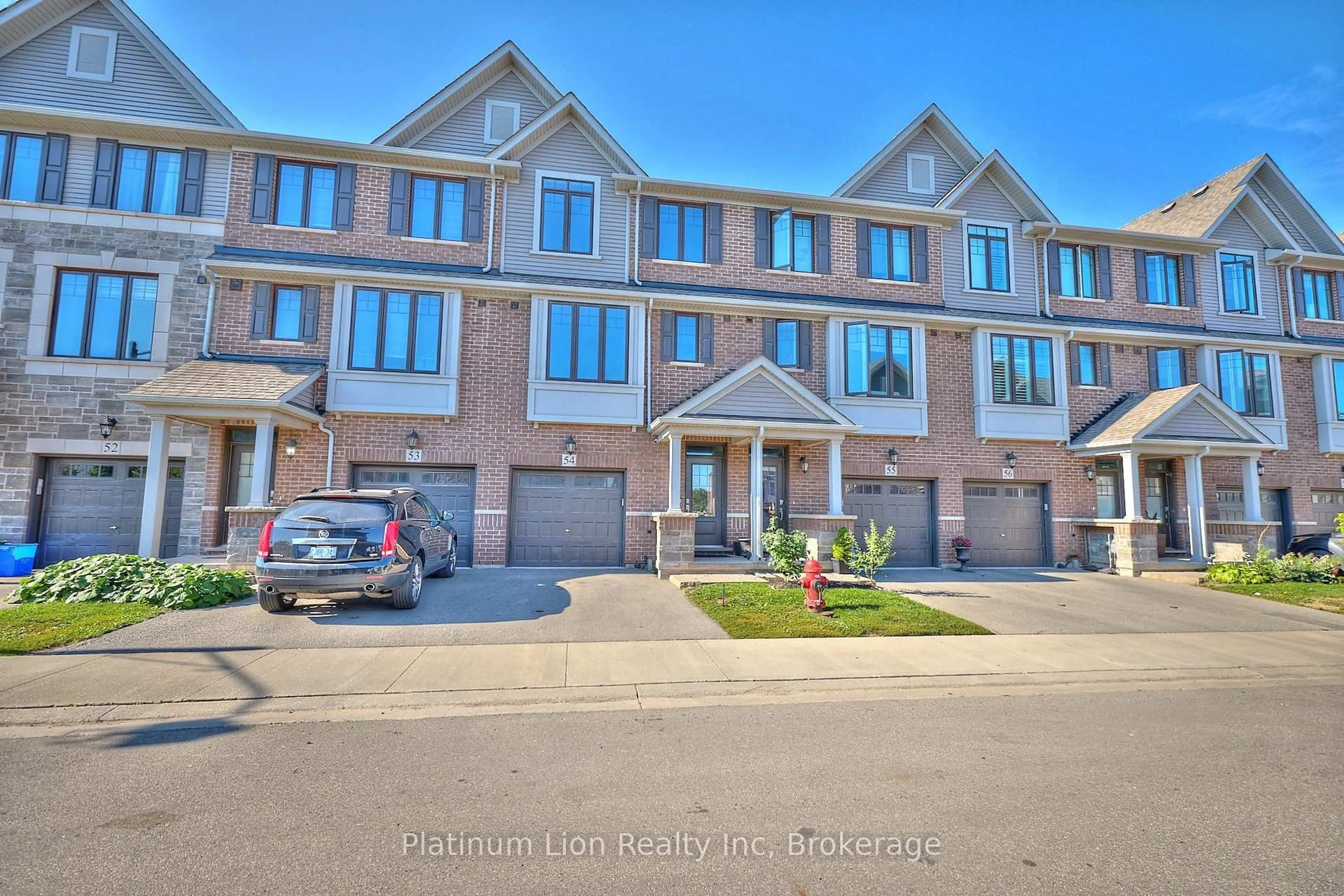 A pic from outside/outdoor area/front of a property/back of a property/a pic from drone, unknown for 288 Glover Rd #54, Hamilton Ontario L8W 5H6