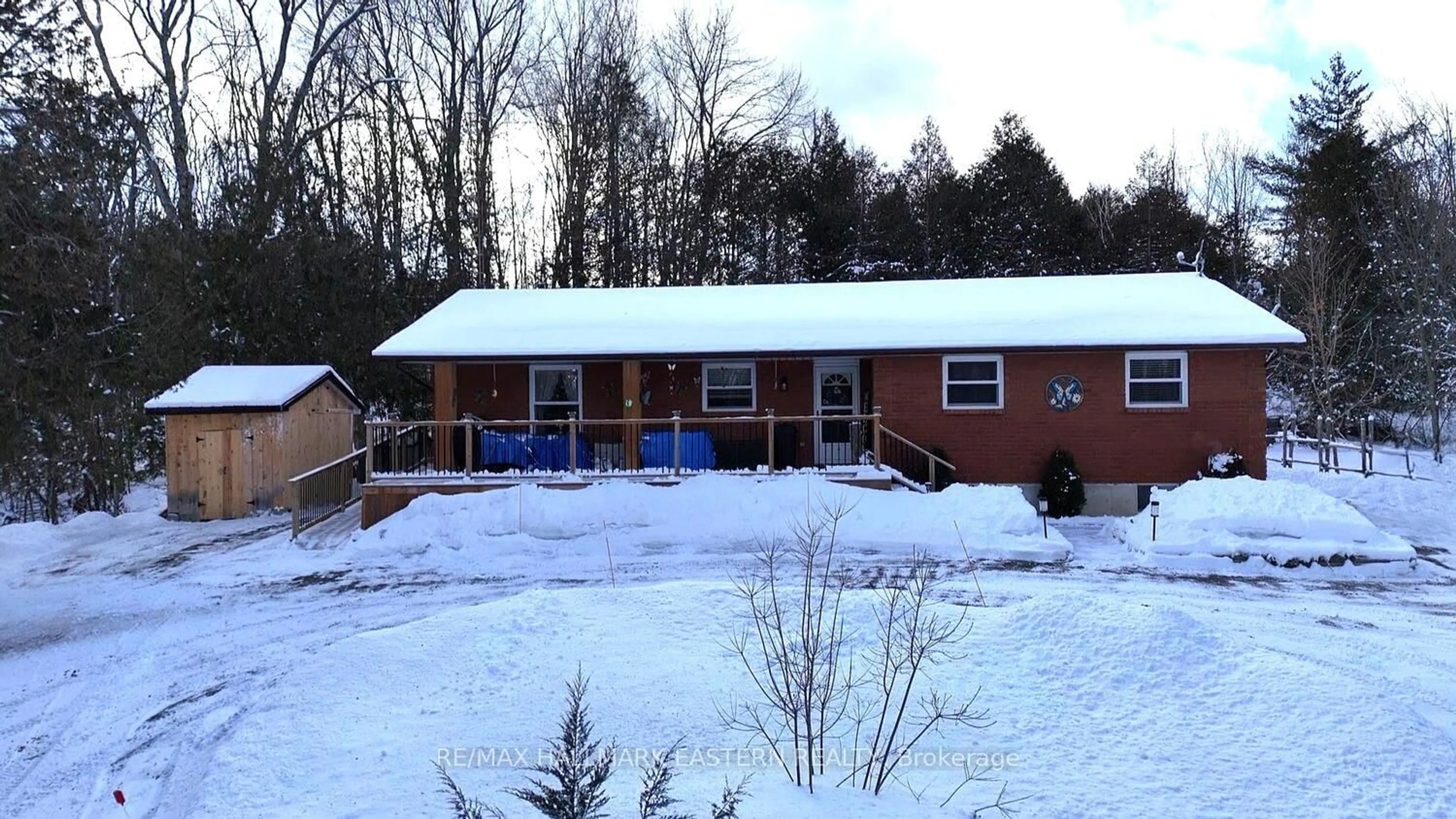 A pic from outside/outdoor area/front of a property/back of a property/a pic from drone, building for 2160 County Road 46, Havelock-Belmont-Methuen Ontario K0L 1Z0