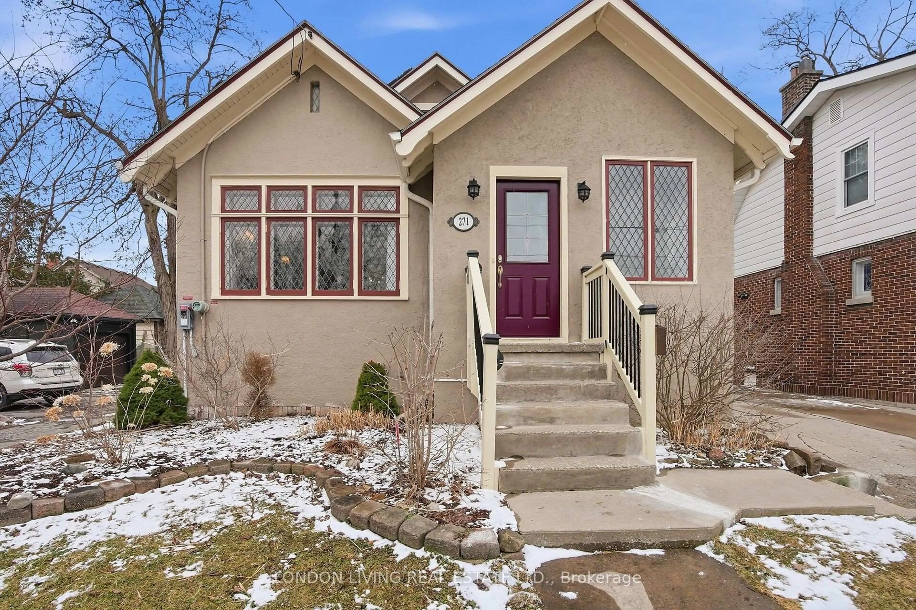 Home with brick exterior material, street for 271 Briscoe St, London South Ontario N6C 1X5