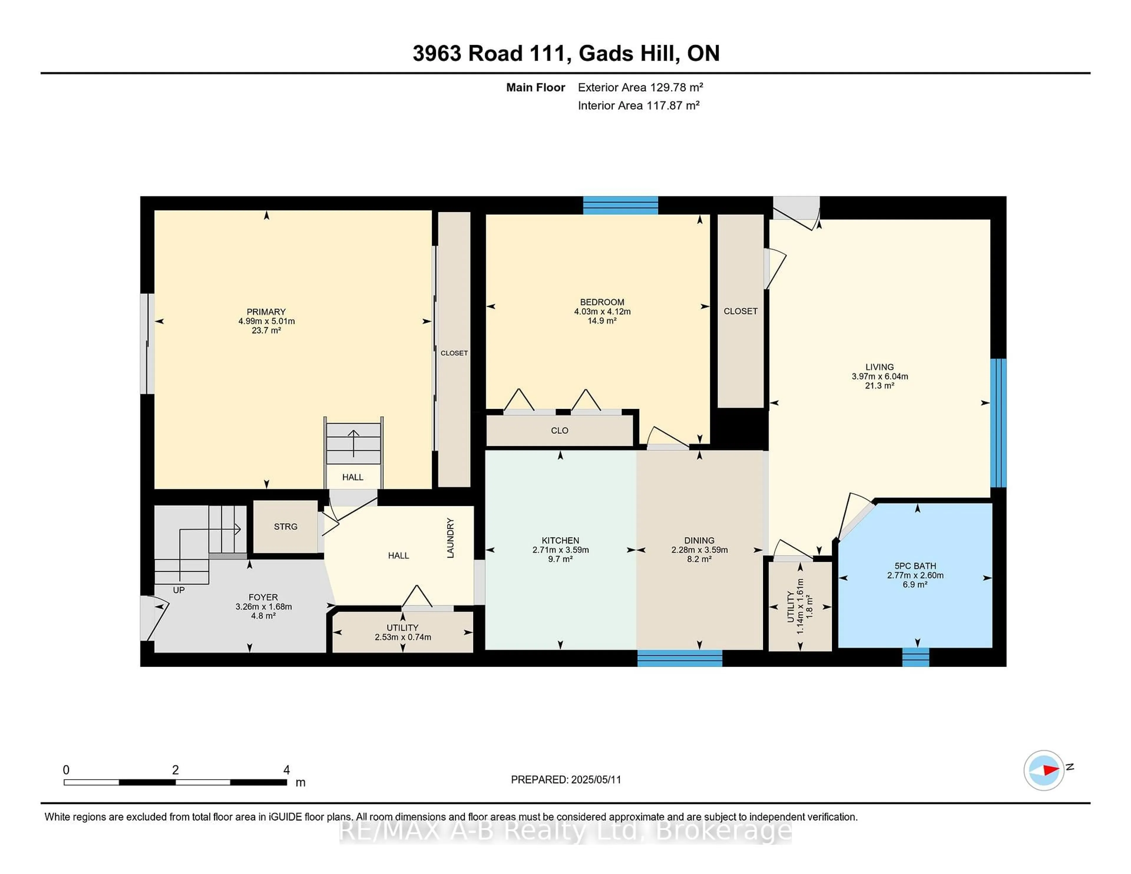 Floor plan for 3963 Road 111, Perth East Ontario N5A 6S5