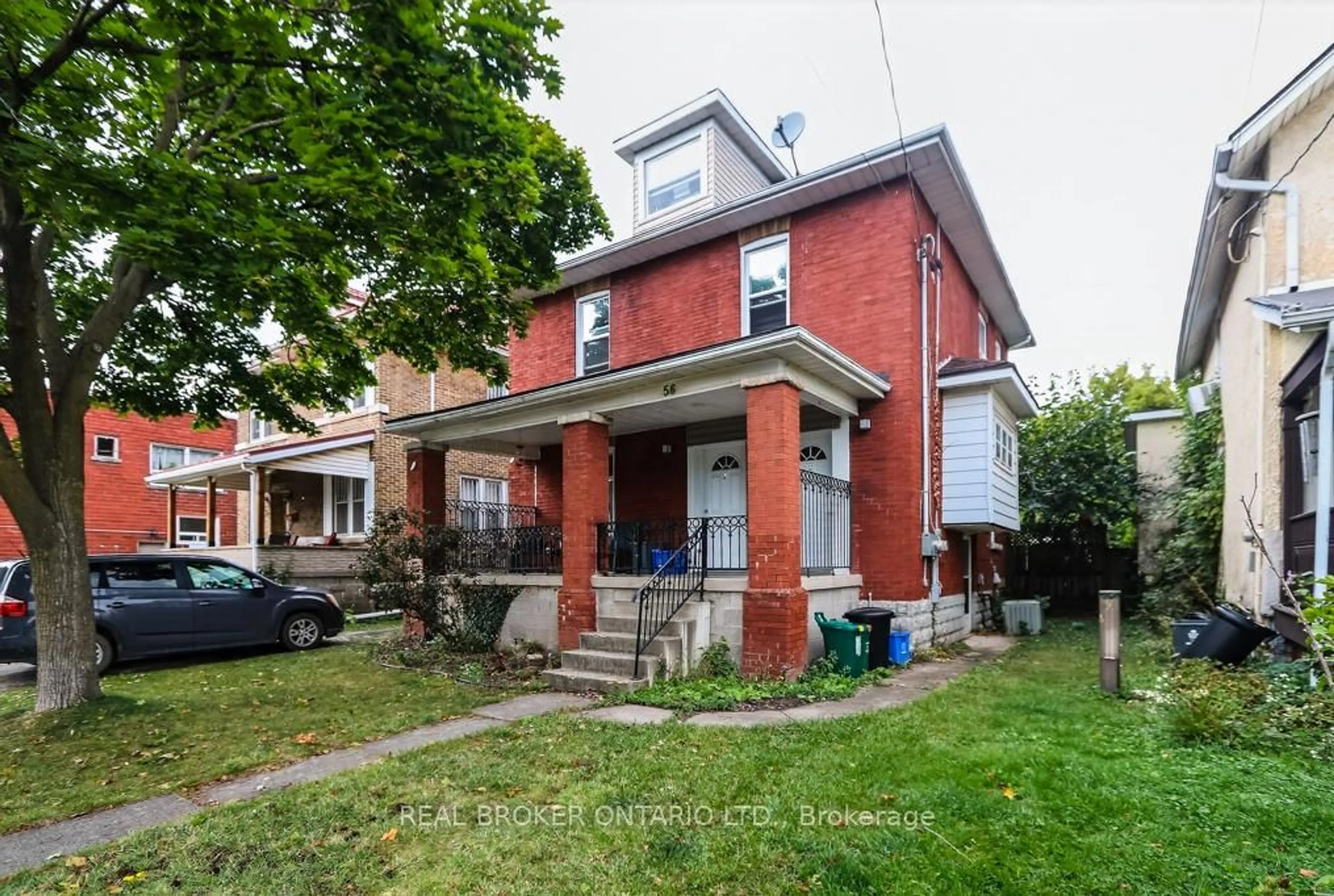 Home with brick exterior material, street for 56 Regent St, Welland Ontario L3B 4H6