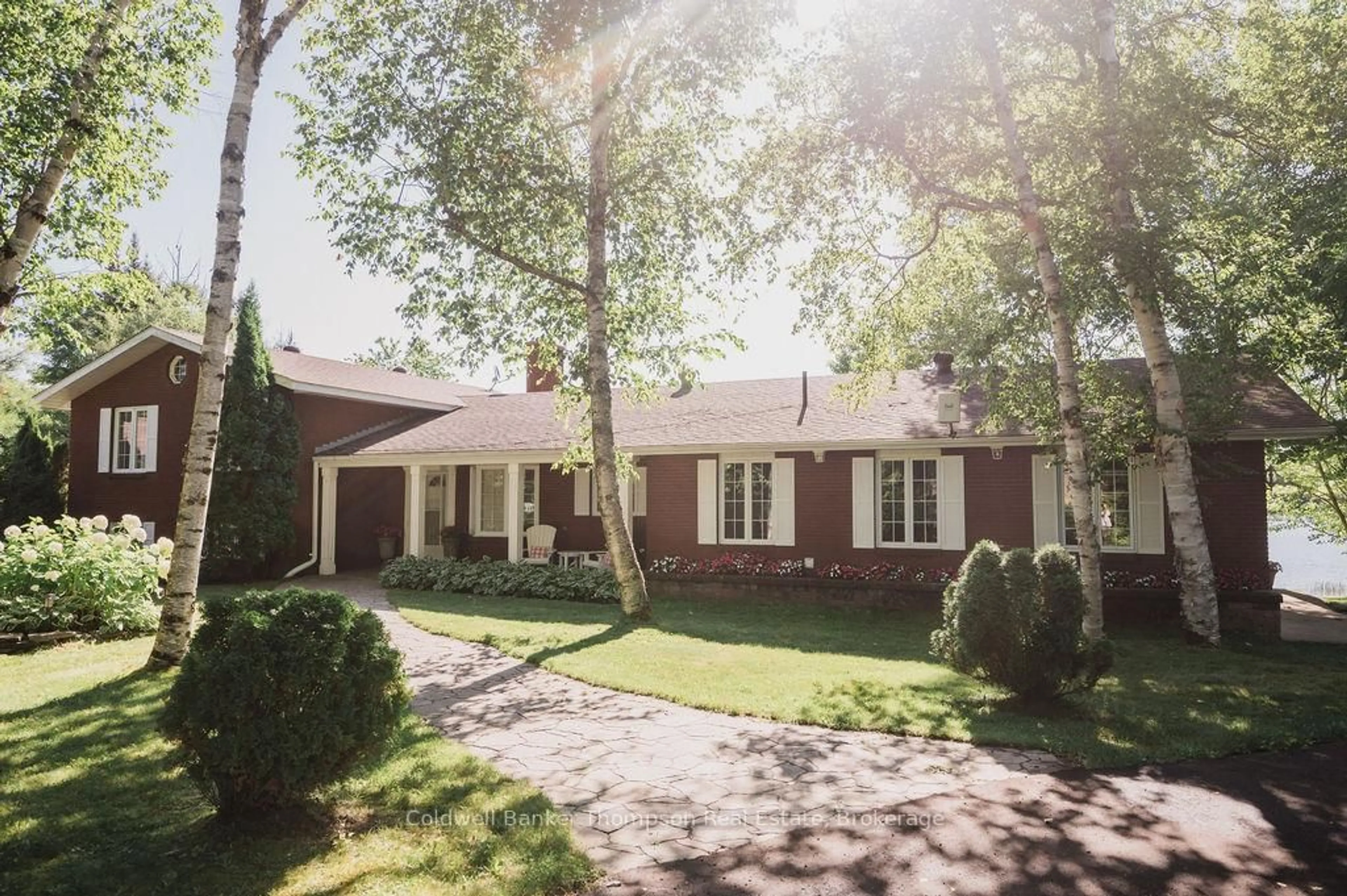 Home with brick exterior material, street for 83 SCARLETT Rd, Machar Ontario P0A 1X0