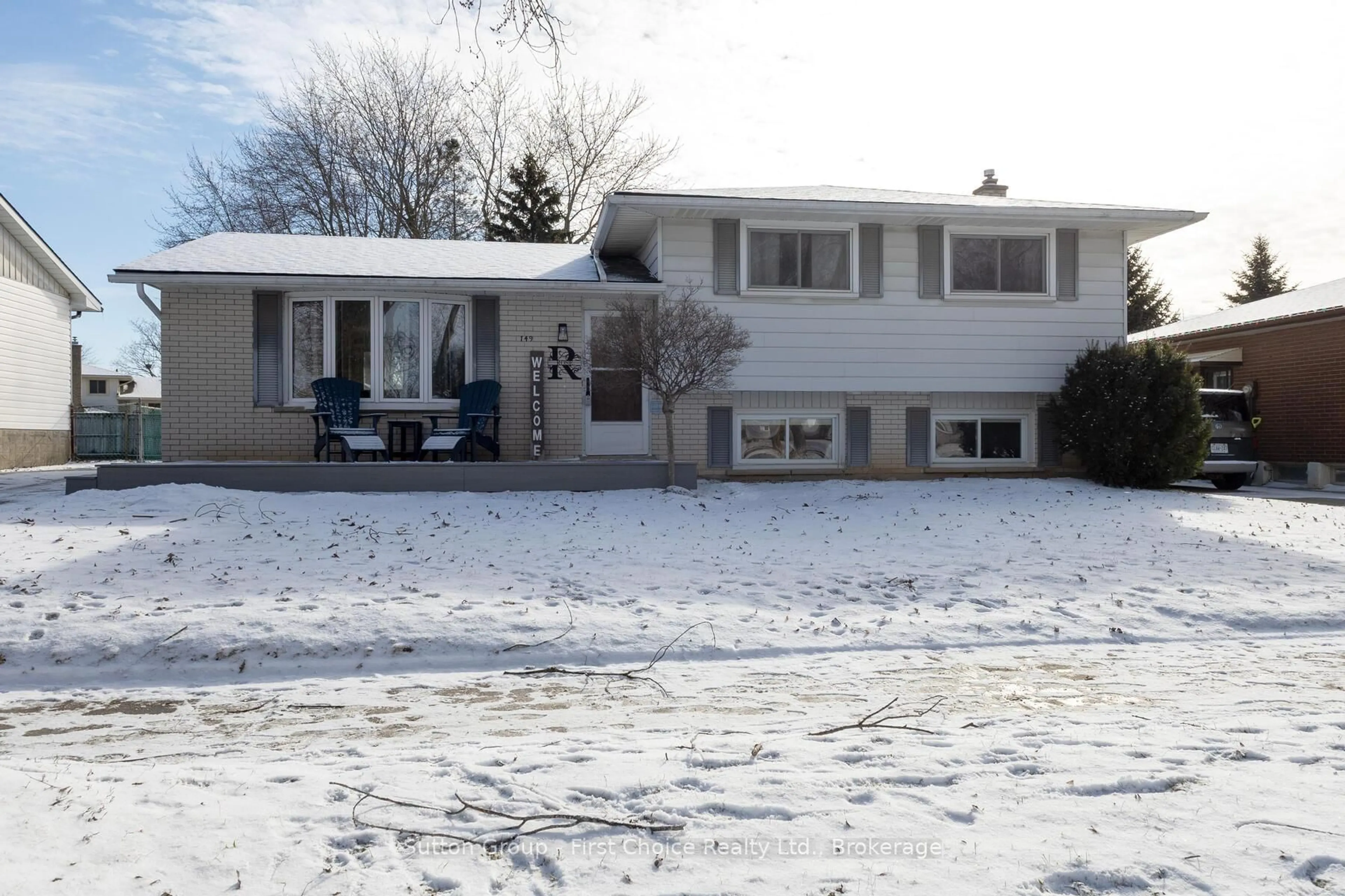 Home with vinyl exterior material, street for 149 GRAFF Ave, Stratford Ontario N5A 5L8