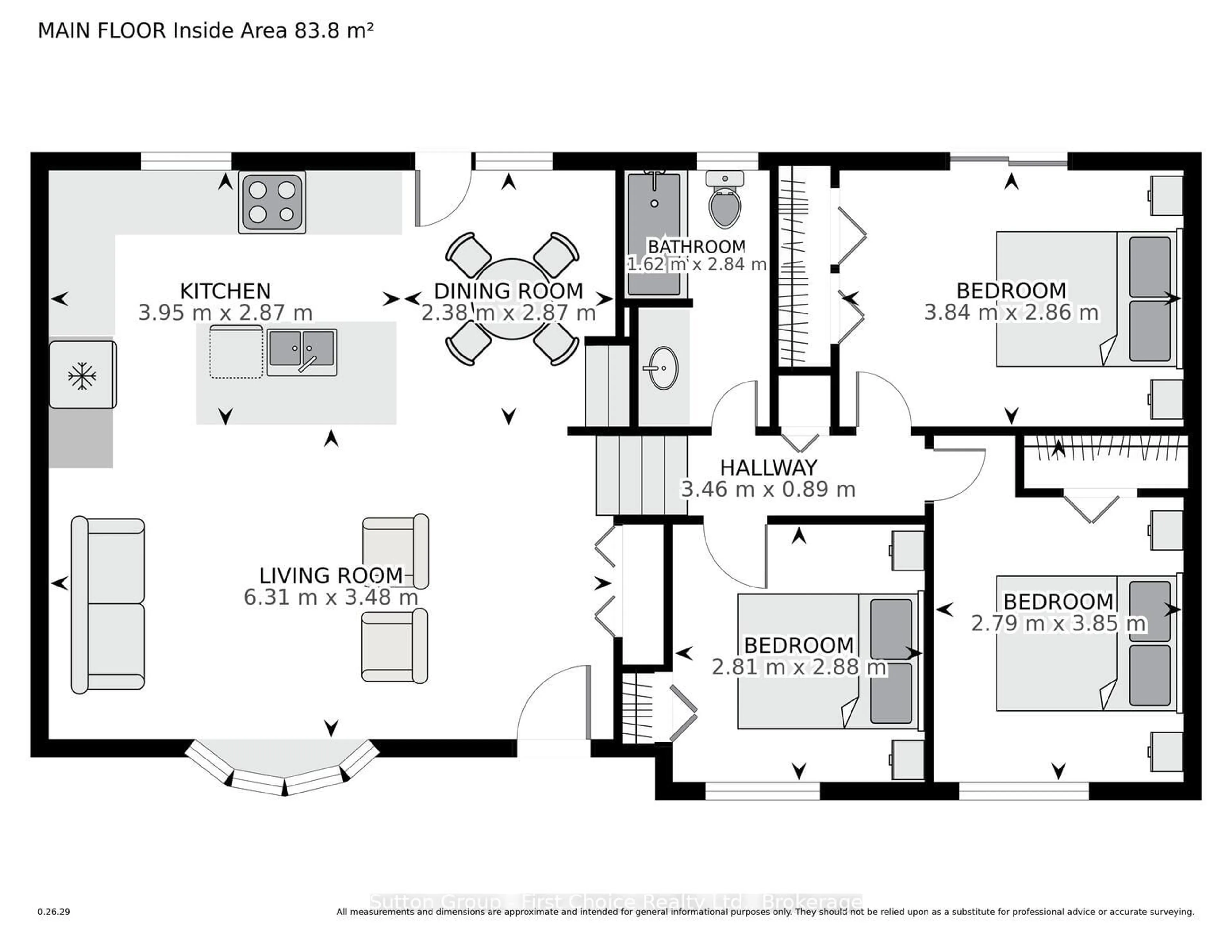 Floor plan for 149 GRAFF Ave, Stratford Ontario N5A 5L8