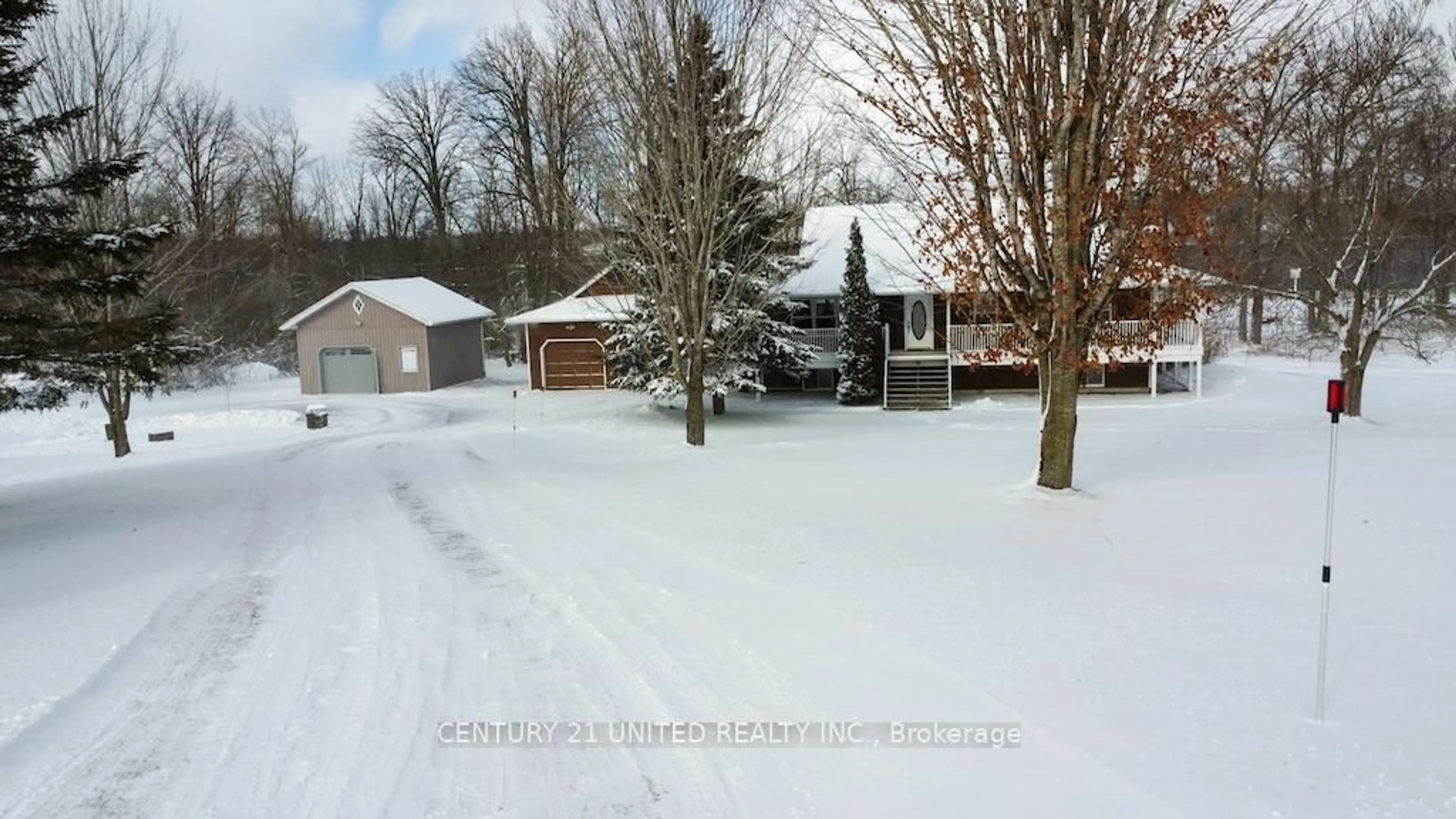 A pic from outside/outdoor area/front of a property/back of a property/a pic from drone, street for 236 Friendly Acres Rd, Trent Hills Ontario K0L 1Y0