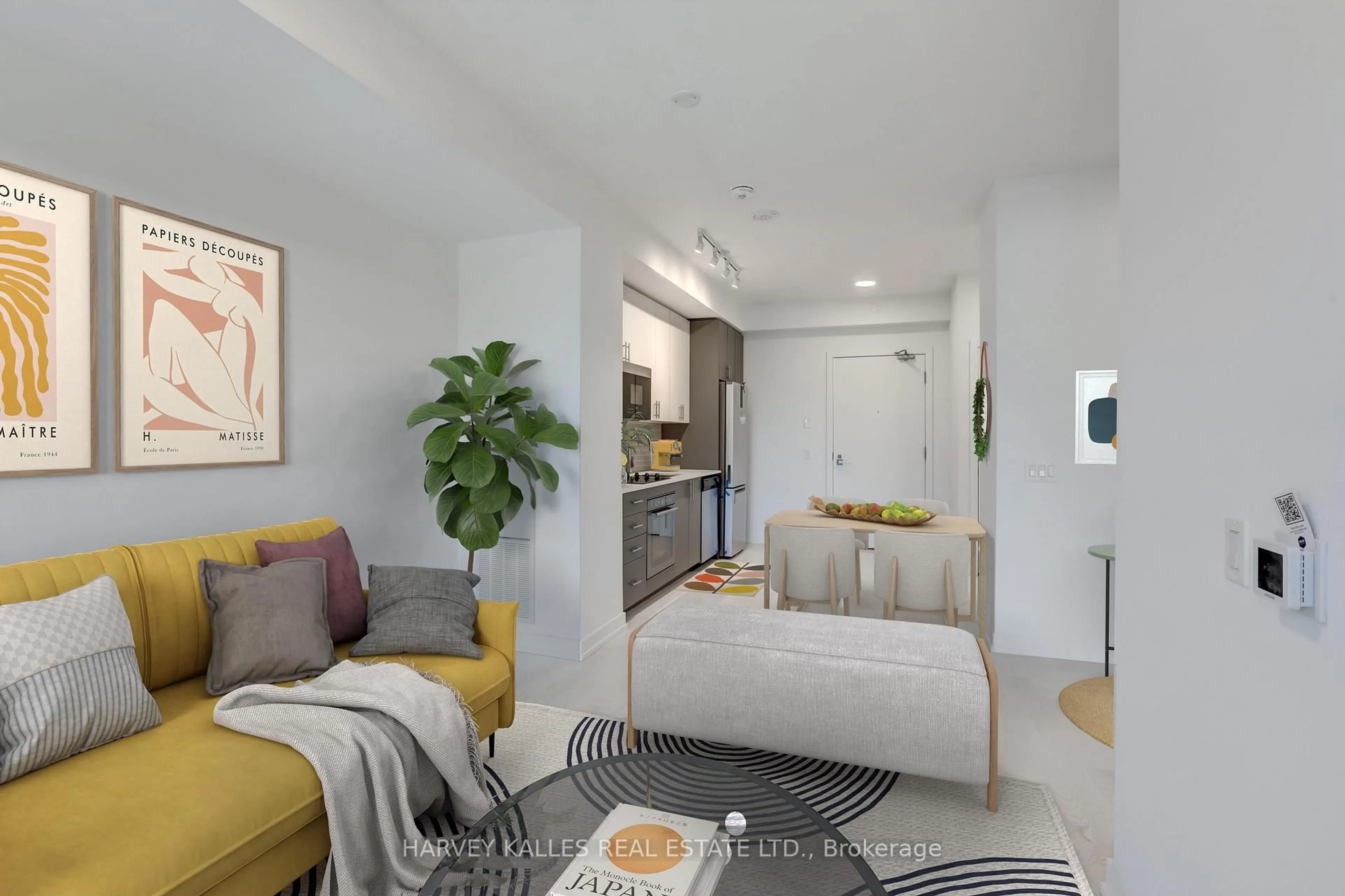 Living room with furniture, unknown for 415 Main St #315, Hamilton Ontario L8P 0C9