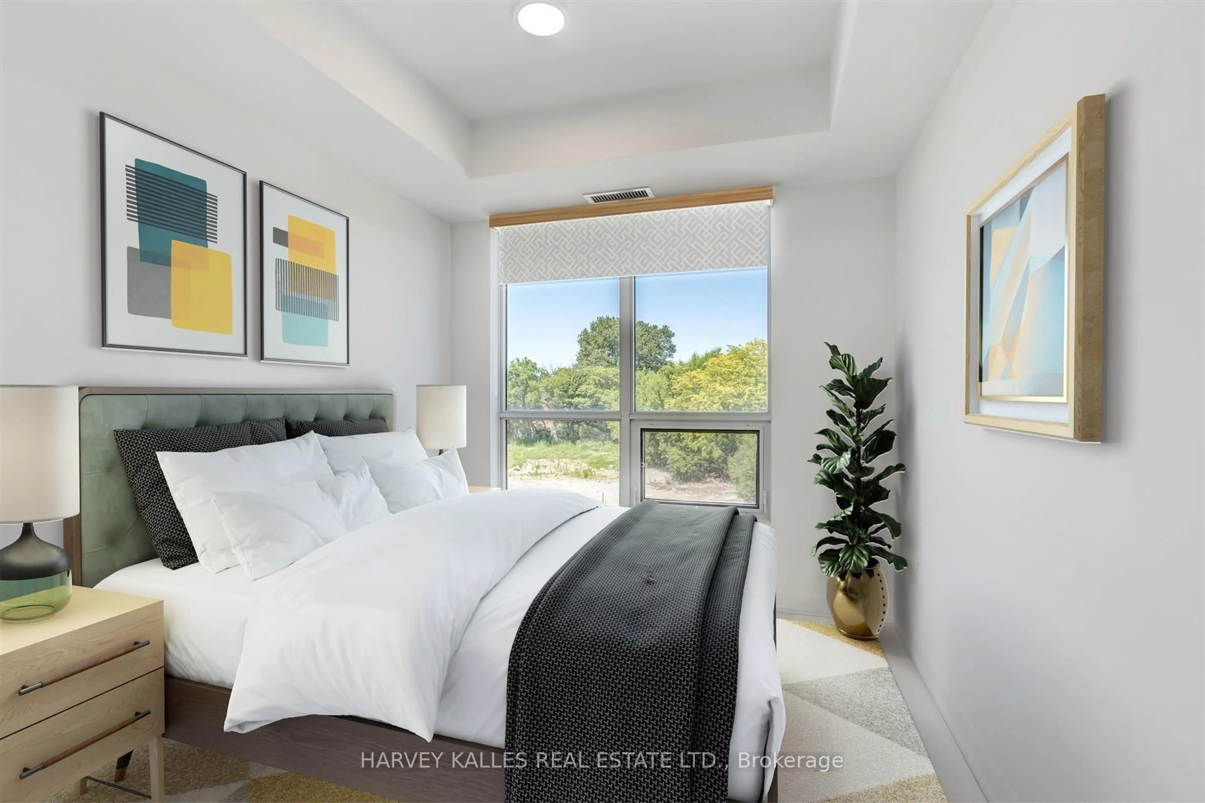 Bedroom with bed, unknown for 415 Main St #315, Hamilton Ontario L8P 0C9