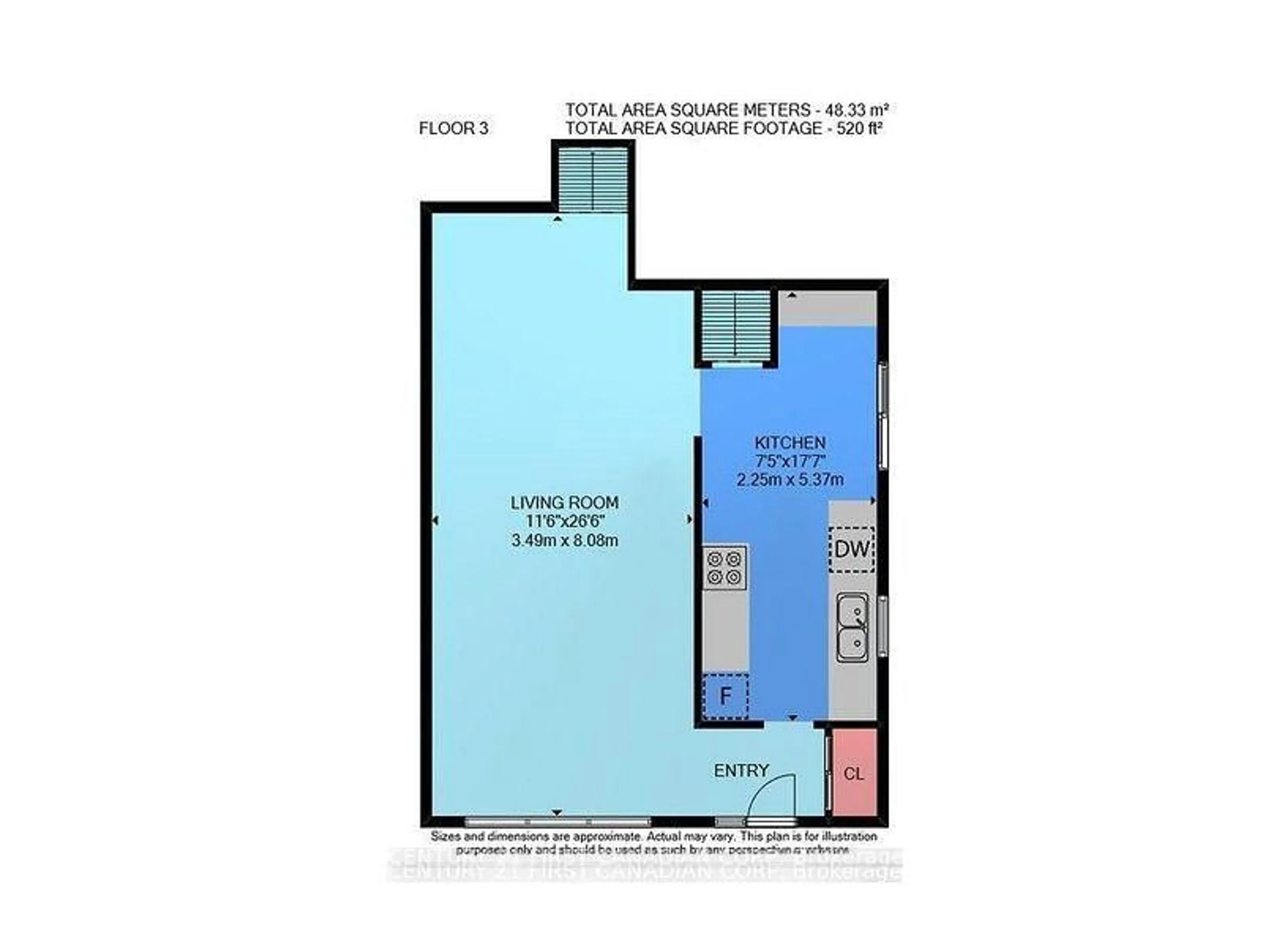 Floor plan for 71 Adswood Rd, London South Ontario N6E 2W2