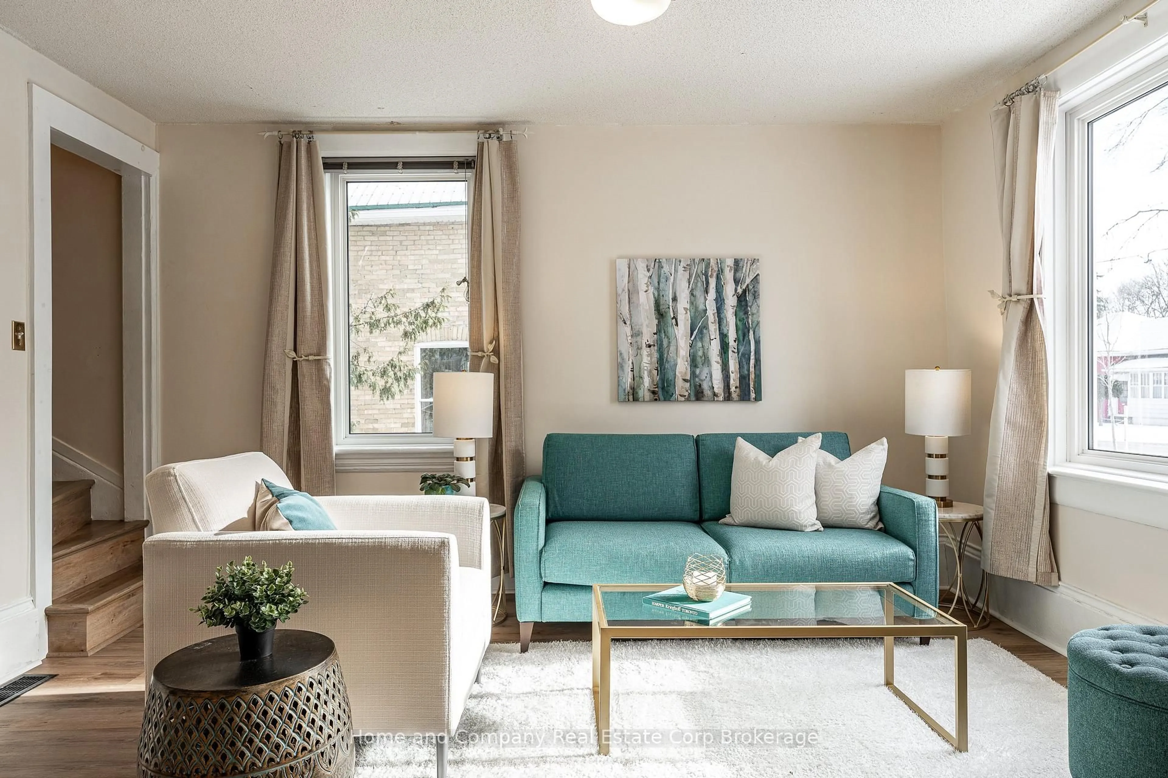 Living room with furniture, unknown for 70 Dufferin St, Stratford Ontario N5A 2G5