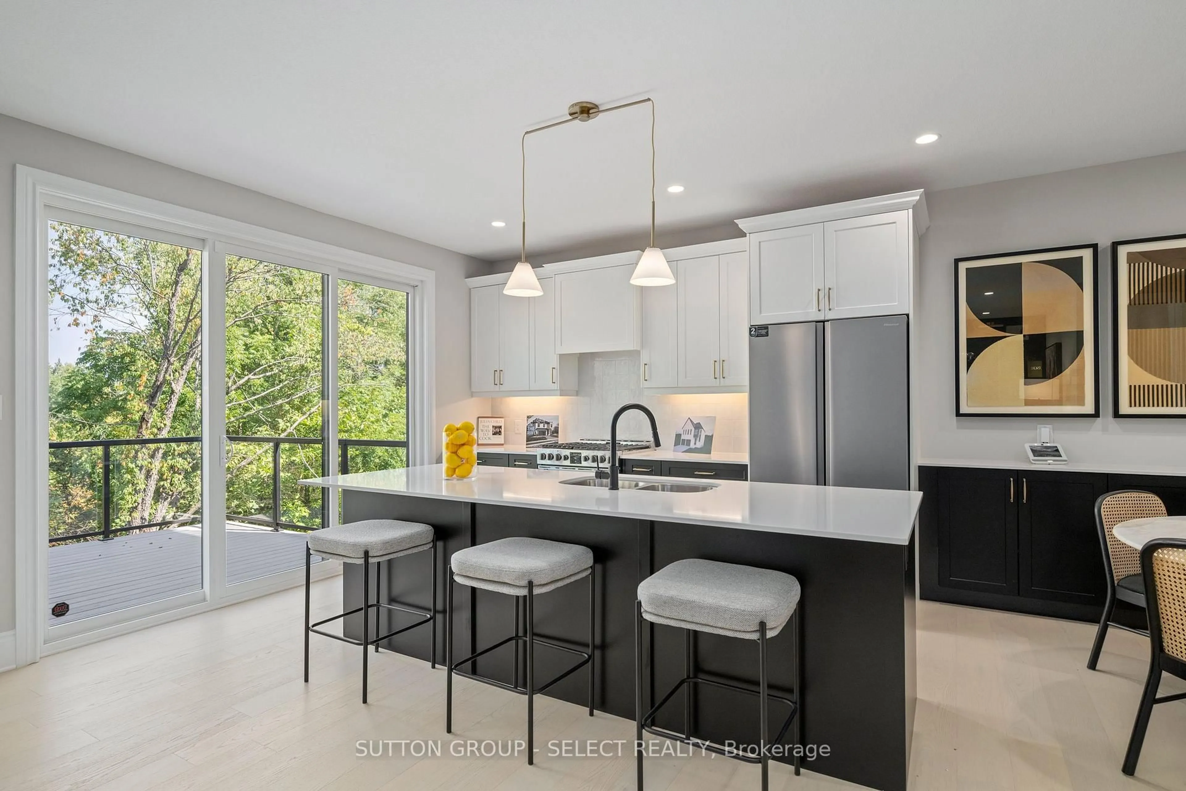 Contemporary kitchen, ceramic/tile floor for 2835 Sheffield Pl #14, London South Ontario N6M 0J2