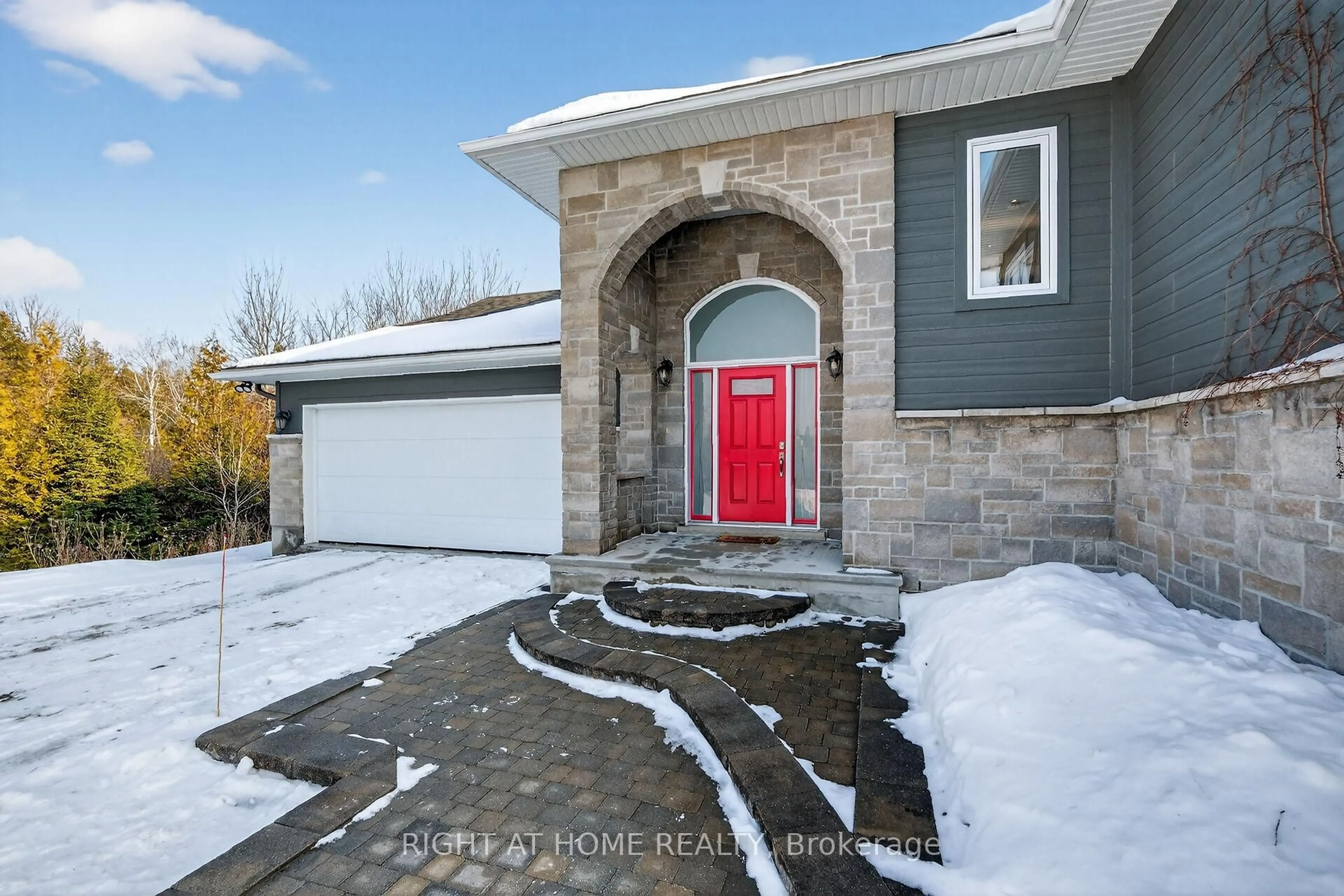 Home with brick exterior material, street for 1641 Bearhill Rd, Carp Ontario K0A 1L0