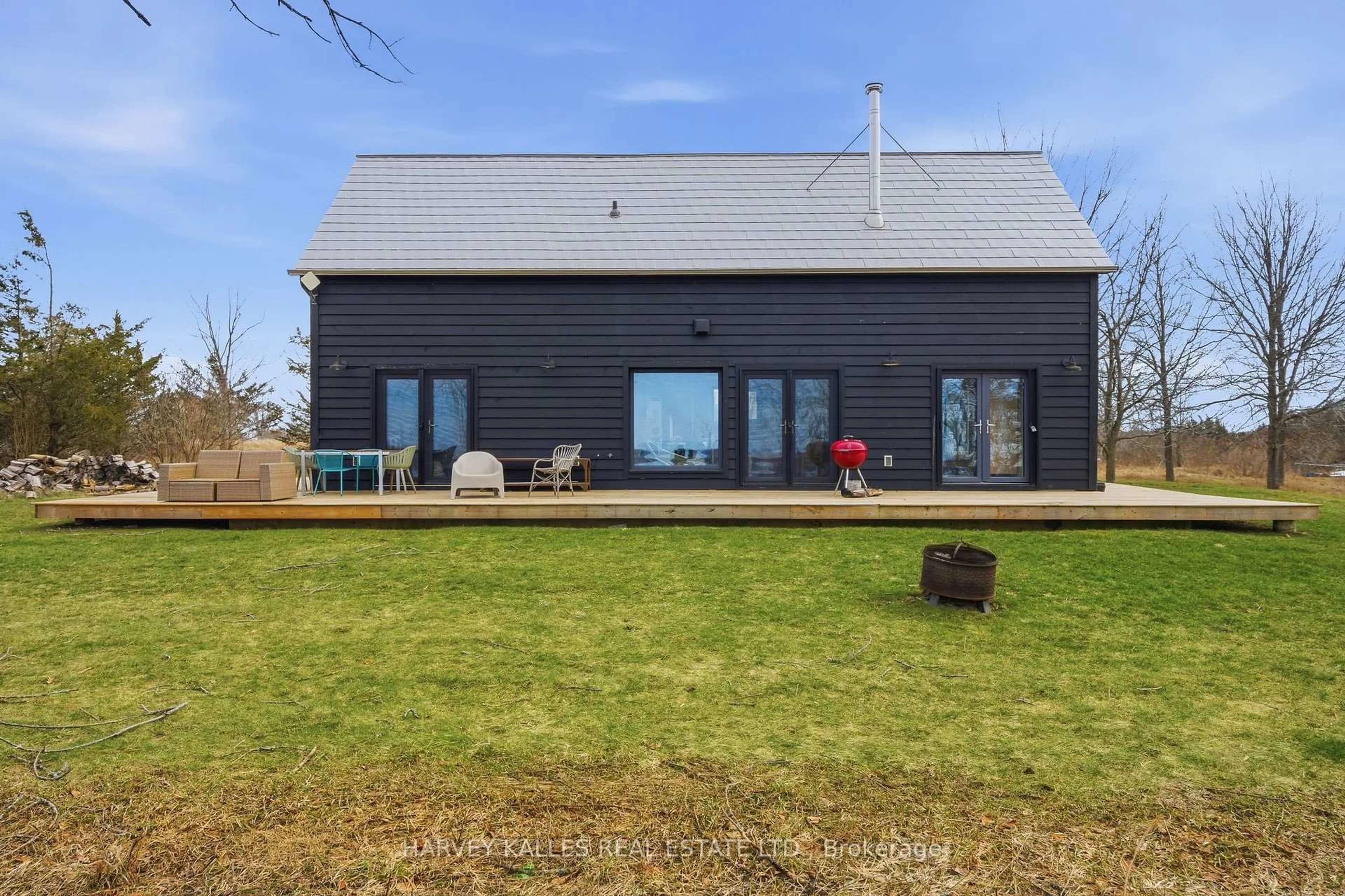 A pic from outside/outdoor area/front of a property/back of a property/a pic from drone, building for 2175 County Road 7, Prince Edward County Ontario K0K 2T0