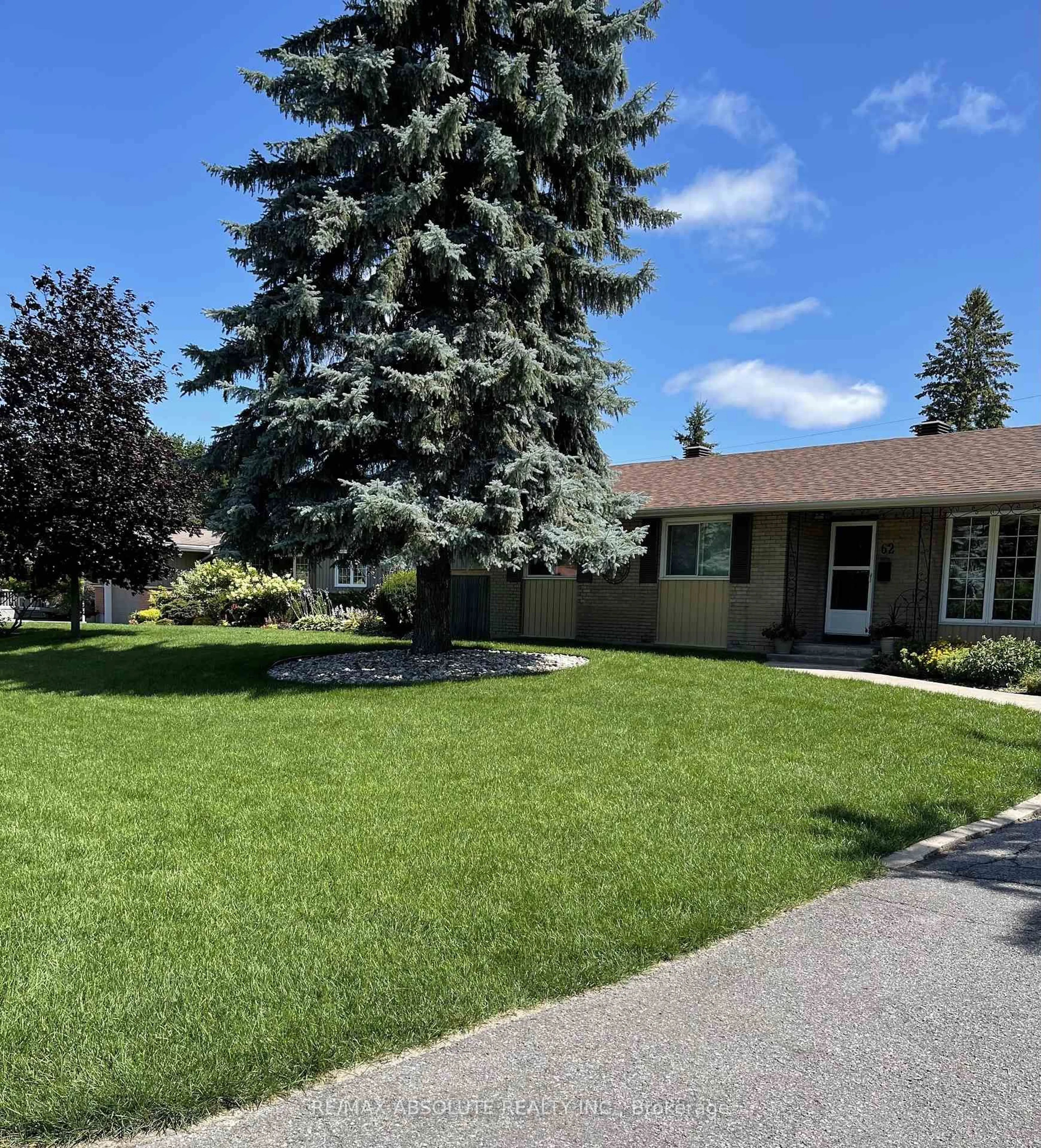 Home with vinyl exterior material, street for 62 Foothills Dr, Ottawa Ontario K2H 6K3