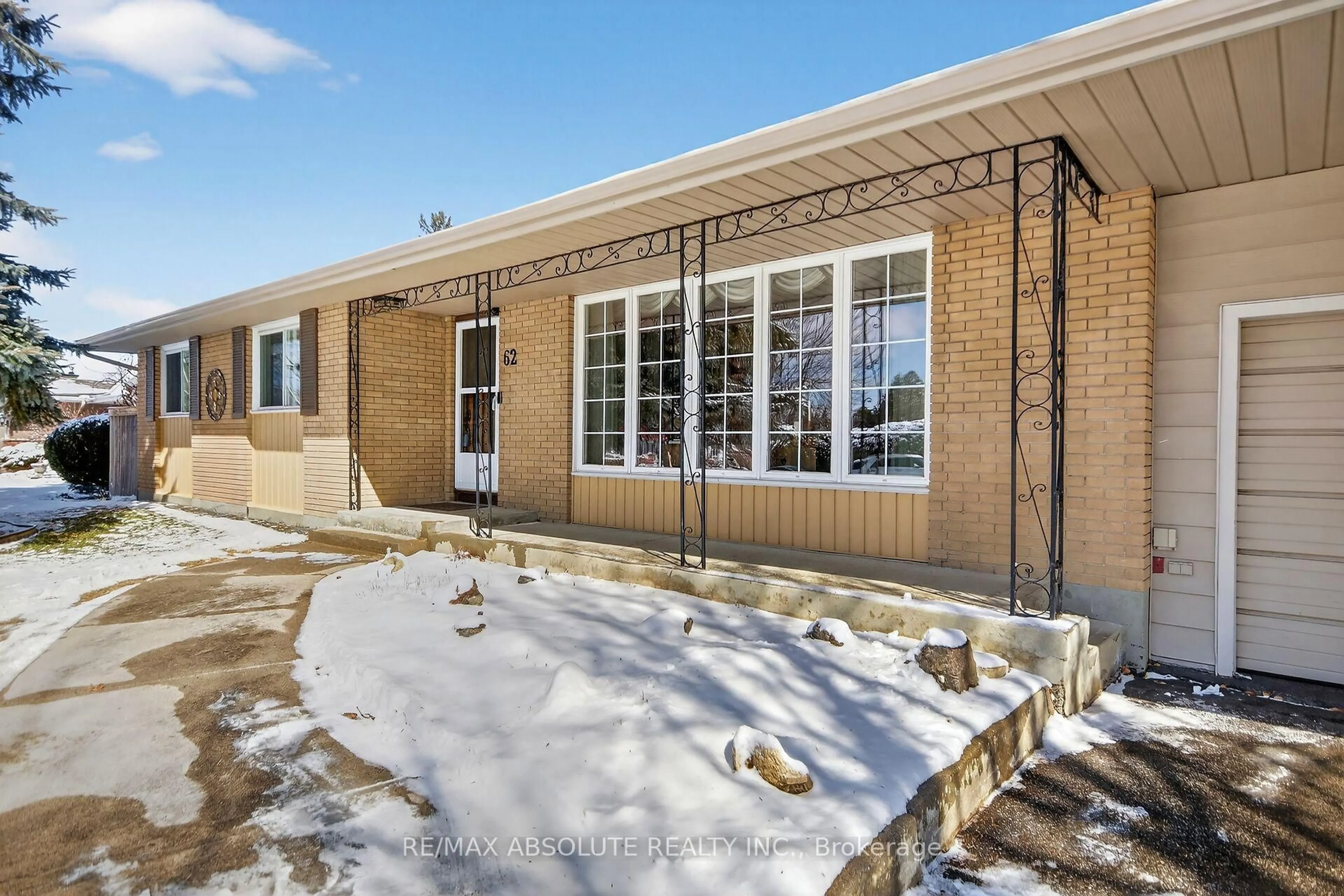 Home with brick exterior material, street for 62 Foothills Dr, Ottawa Ontario K2H 6K3