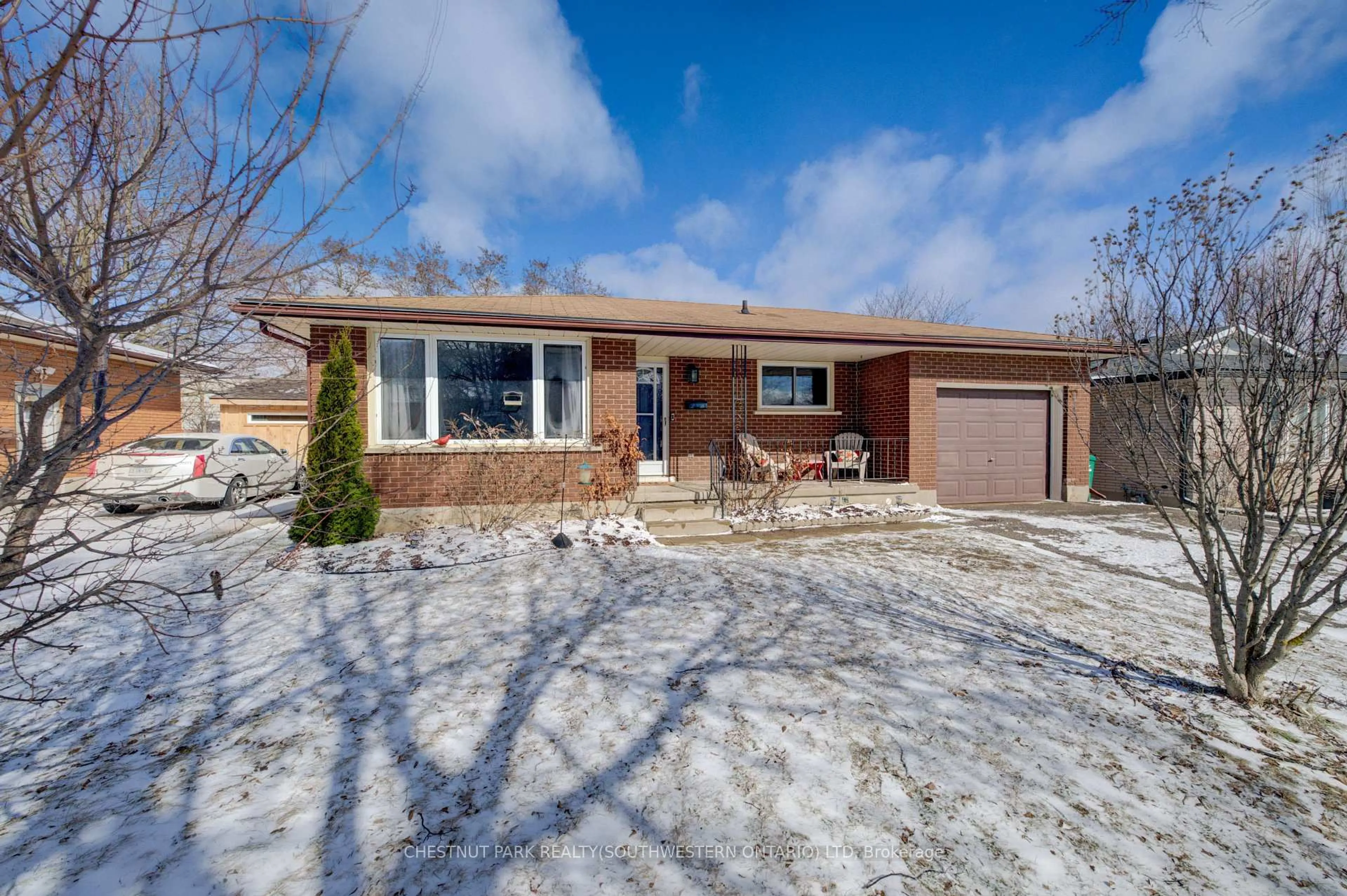 Home with brick exterior material, street for 50 Farrier Dr, Kitchener Ontario N2P 1J5