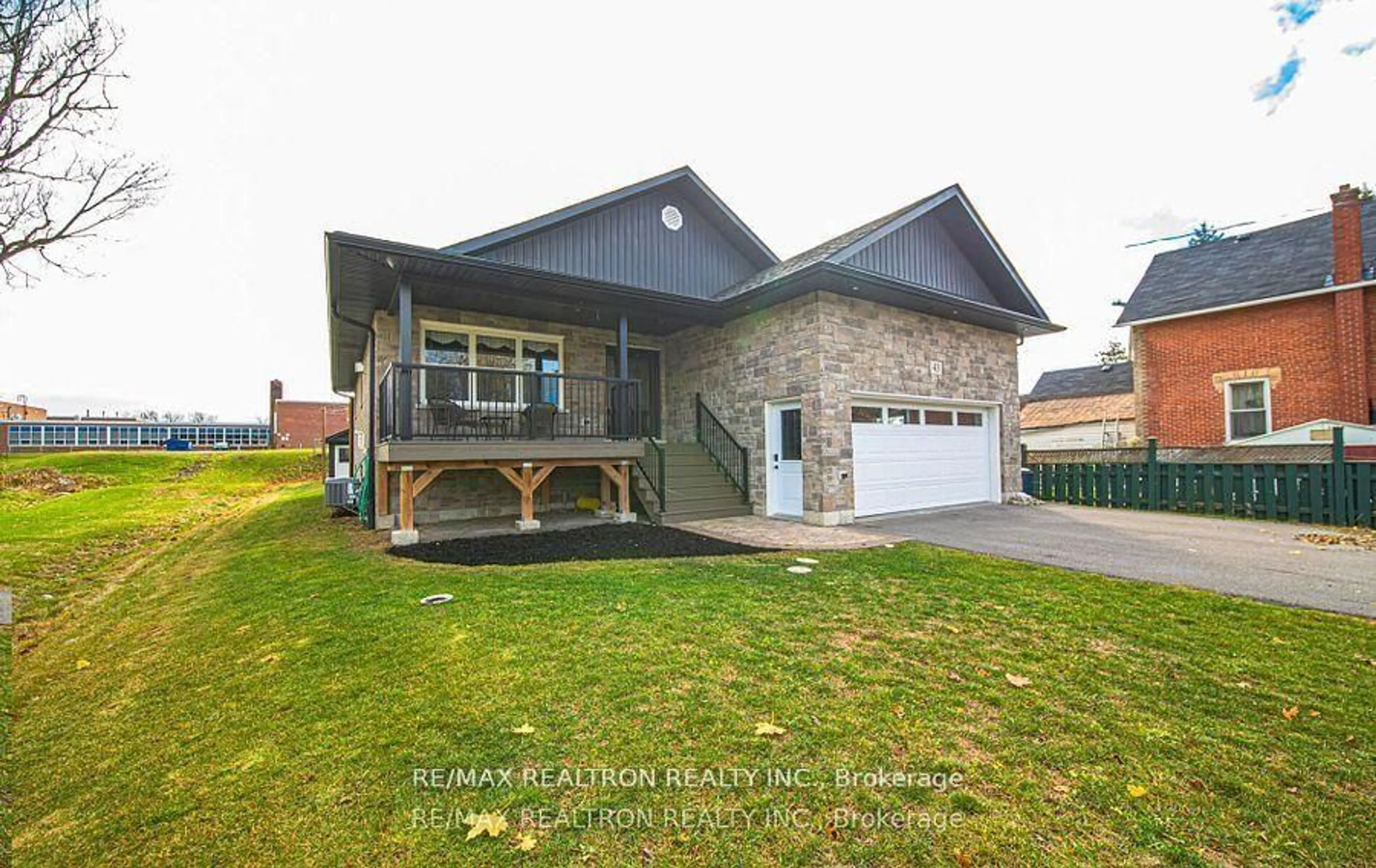 Home with brick exterior material, street for 43 KING St, Asphodel-Norwood Ontario K0L 2V0