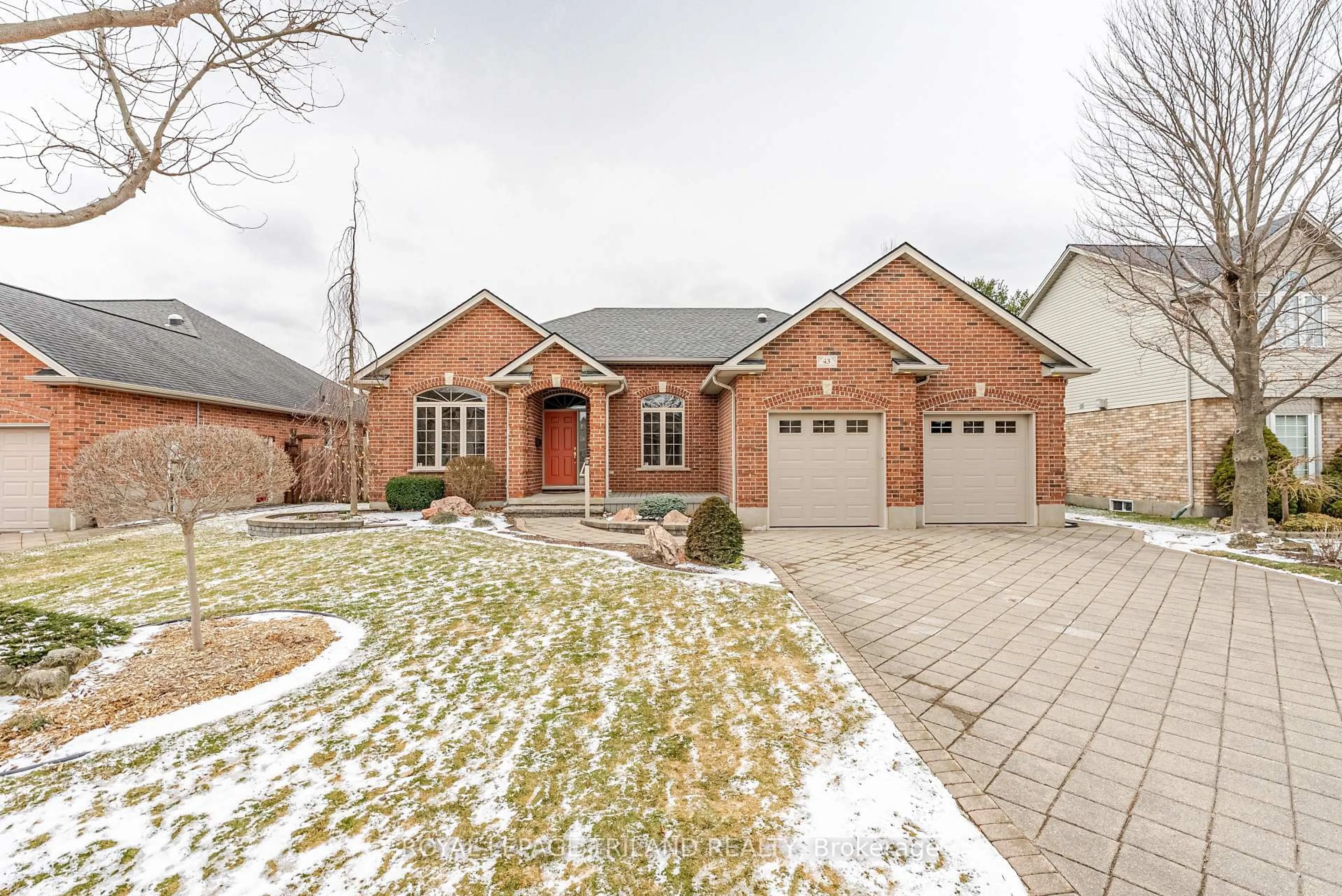 Home with brick exterior material, street for 43 Pinehurst Dr, Thames Centre Ontario N0L 1G2