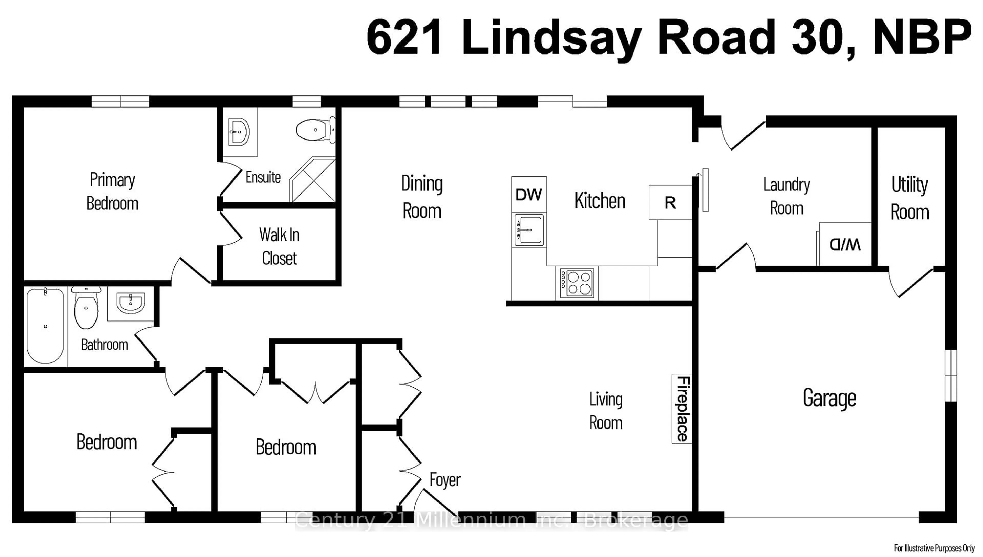 Floor plan for 621 Lindsay  30 Rd, Northern Bruce Peninsula Ontario N0H 1Z0