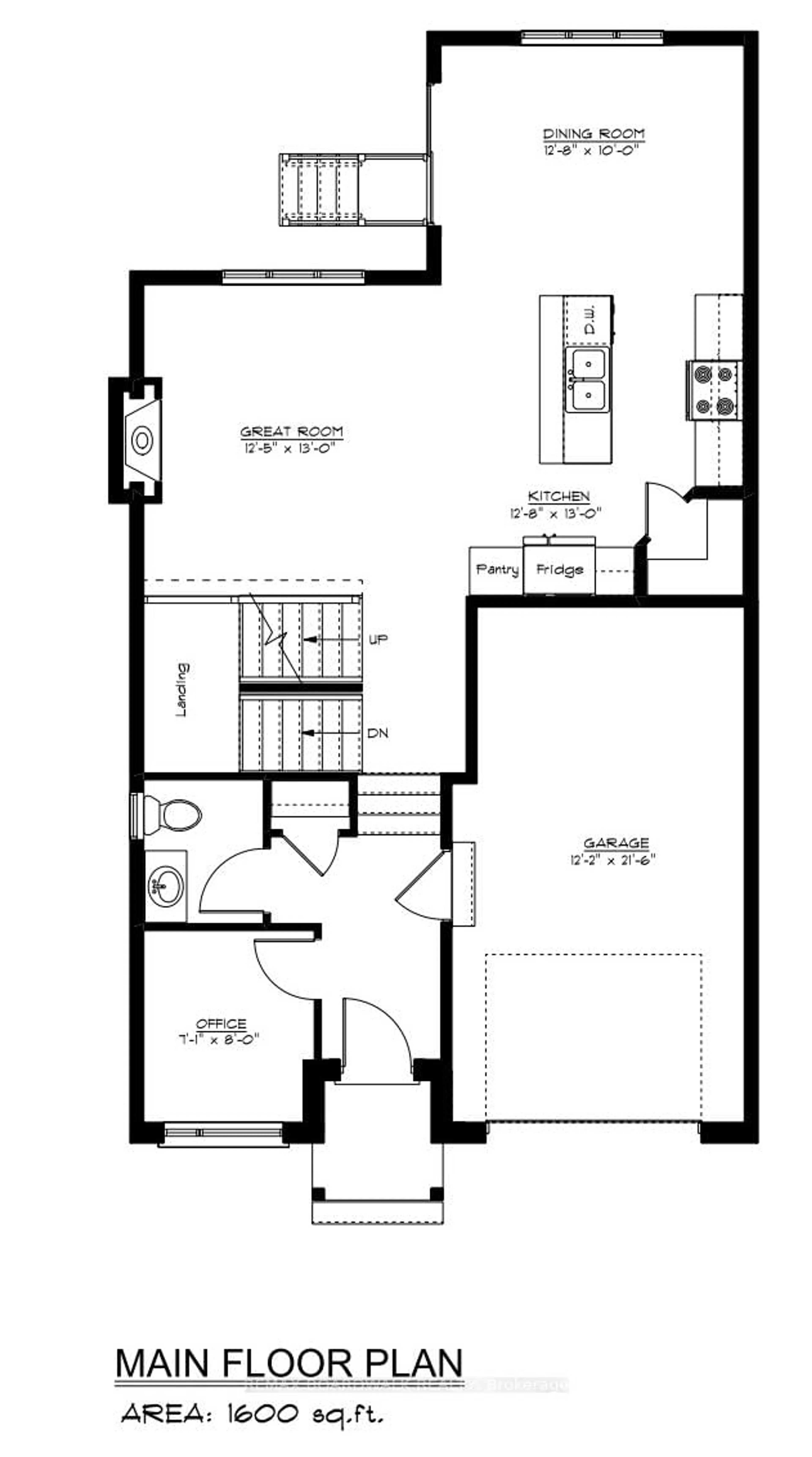 Floor plan for 409 FALCON Lane, Russell Ontario K4R 1E5