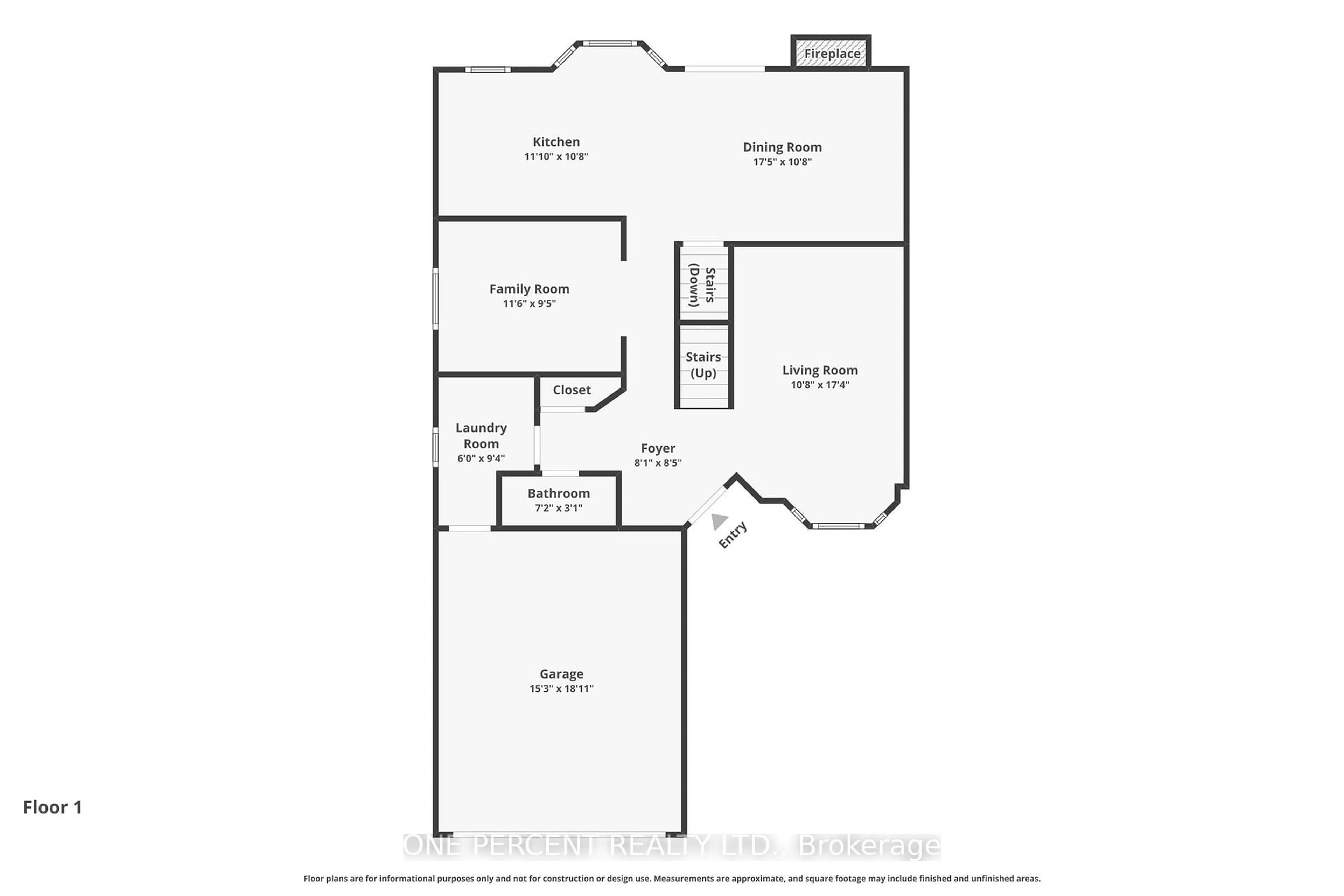 Floor plan for 1705 Belcourt Blvd, Orleans Ontario K1C 1M3
