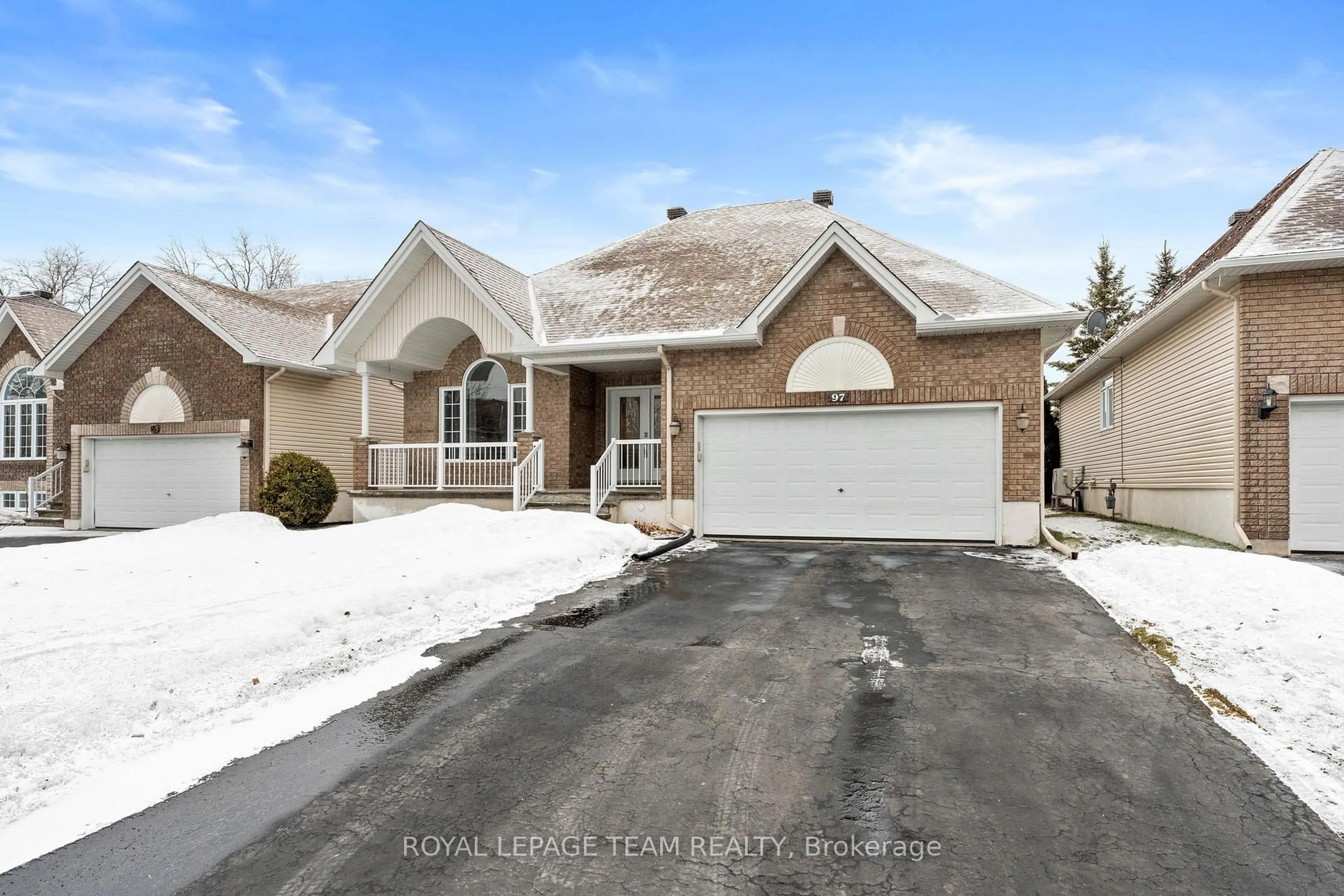 Home with brick exterior material, street for 97 Lloydalex Cres, Ottawa Ontario K2S 2E8