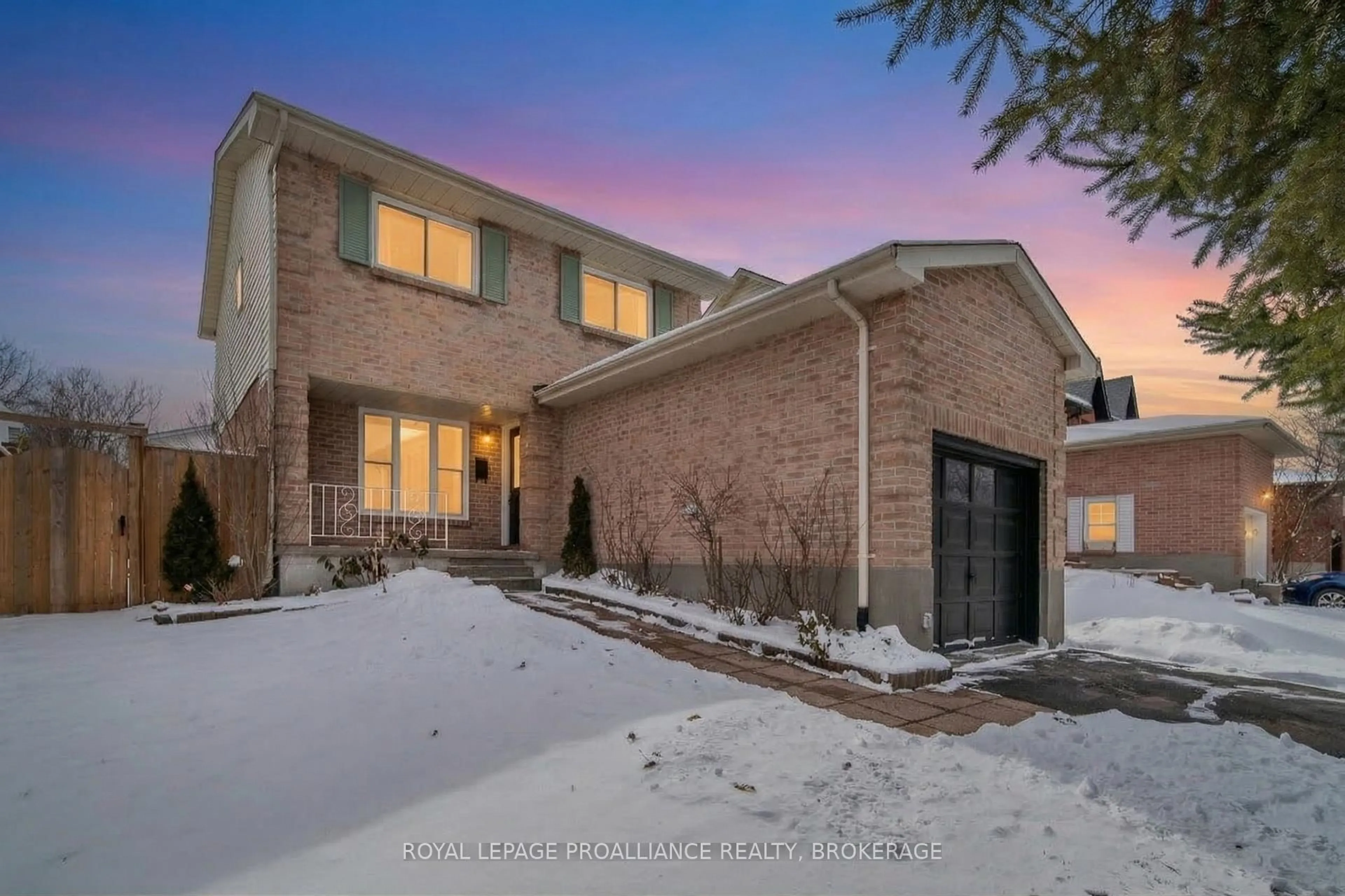 Home with brick exterior material, street for 4 Balmoral Crt, Kingston Ontario K7M 7S9