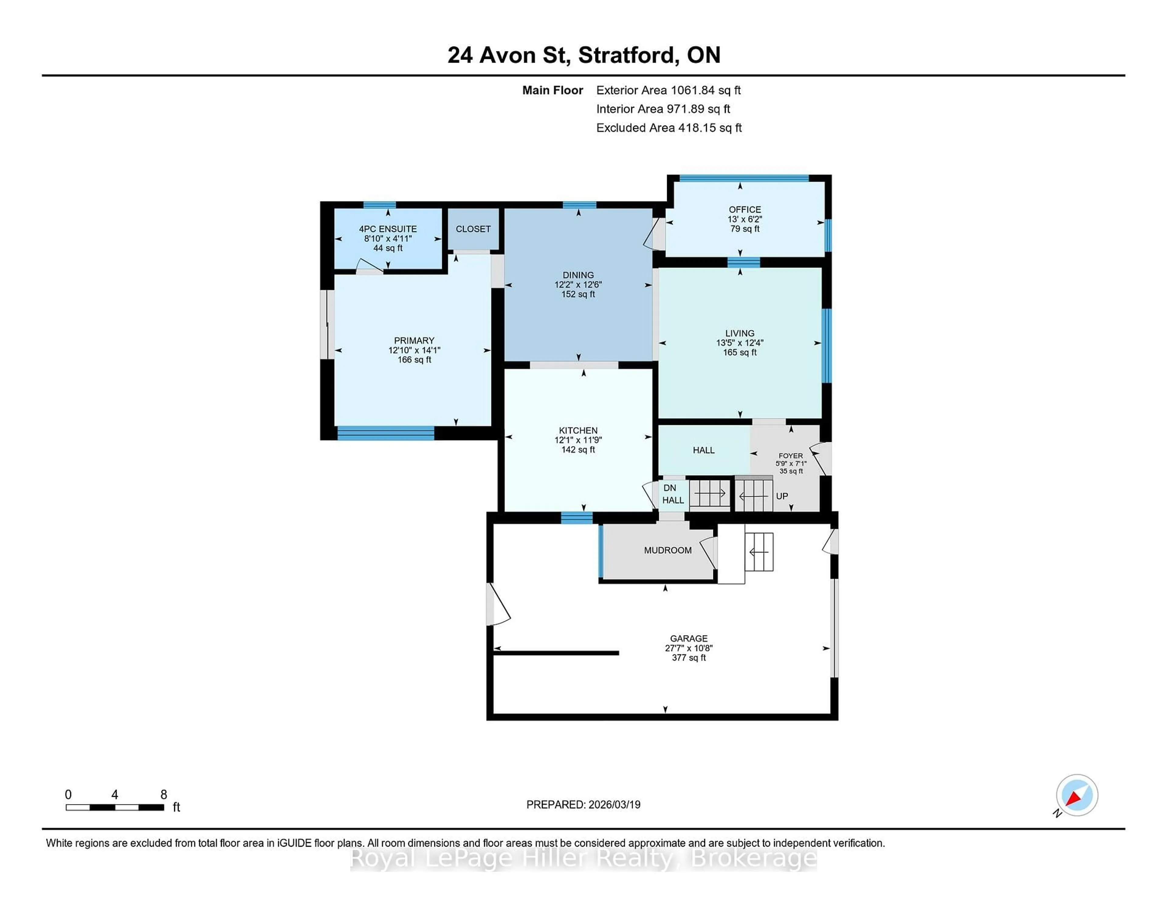 Floor plan for 24 Avon St, Stratford Ontario N5A 5N4