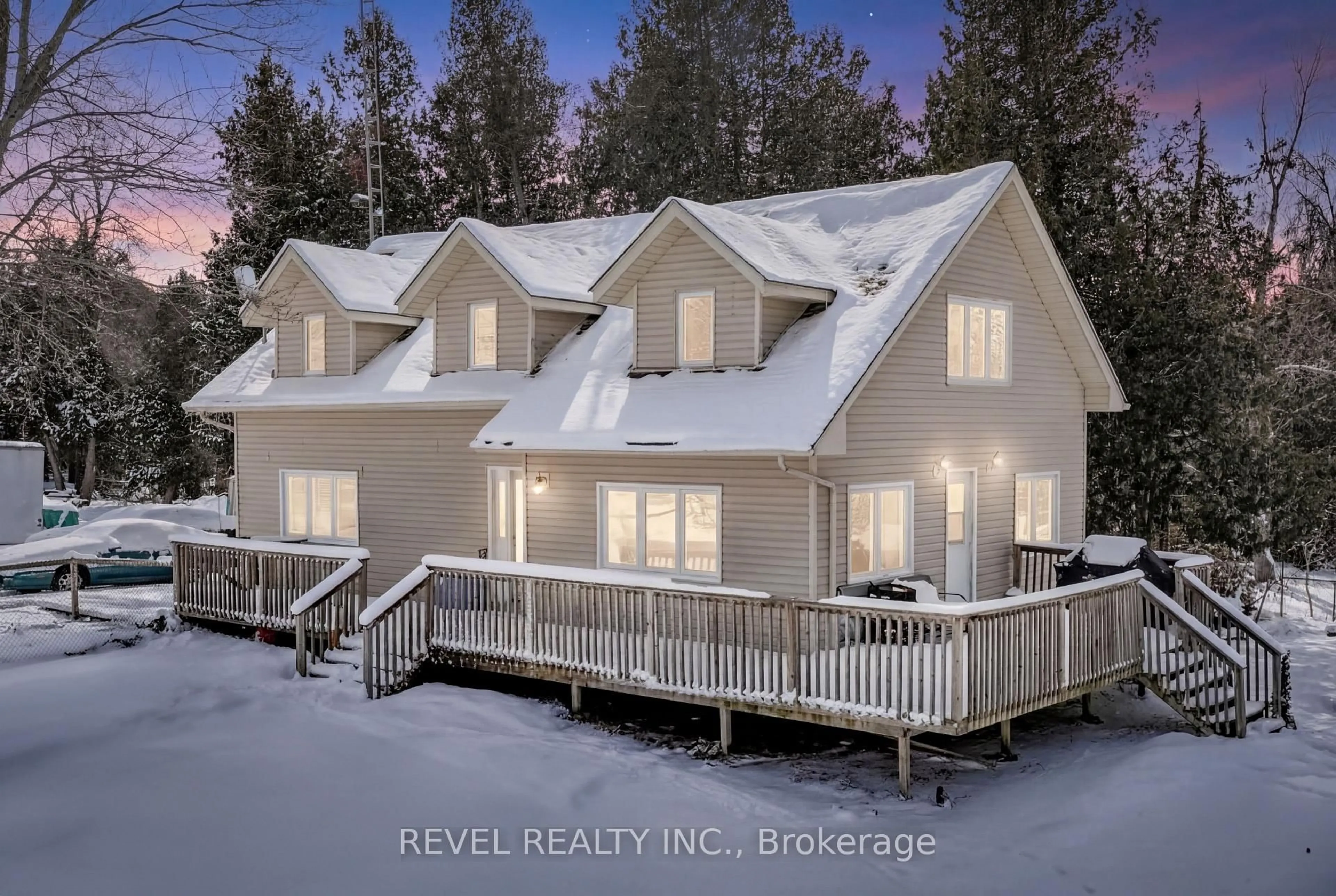 A pic from outside/outdoor area/front of a property/back of a property/a pic from drone, unknown for 1393 Killarney Bay Rd, Kawartha Lakes Ontario K0M 1G0