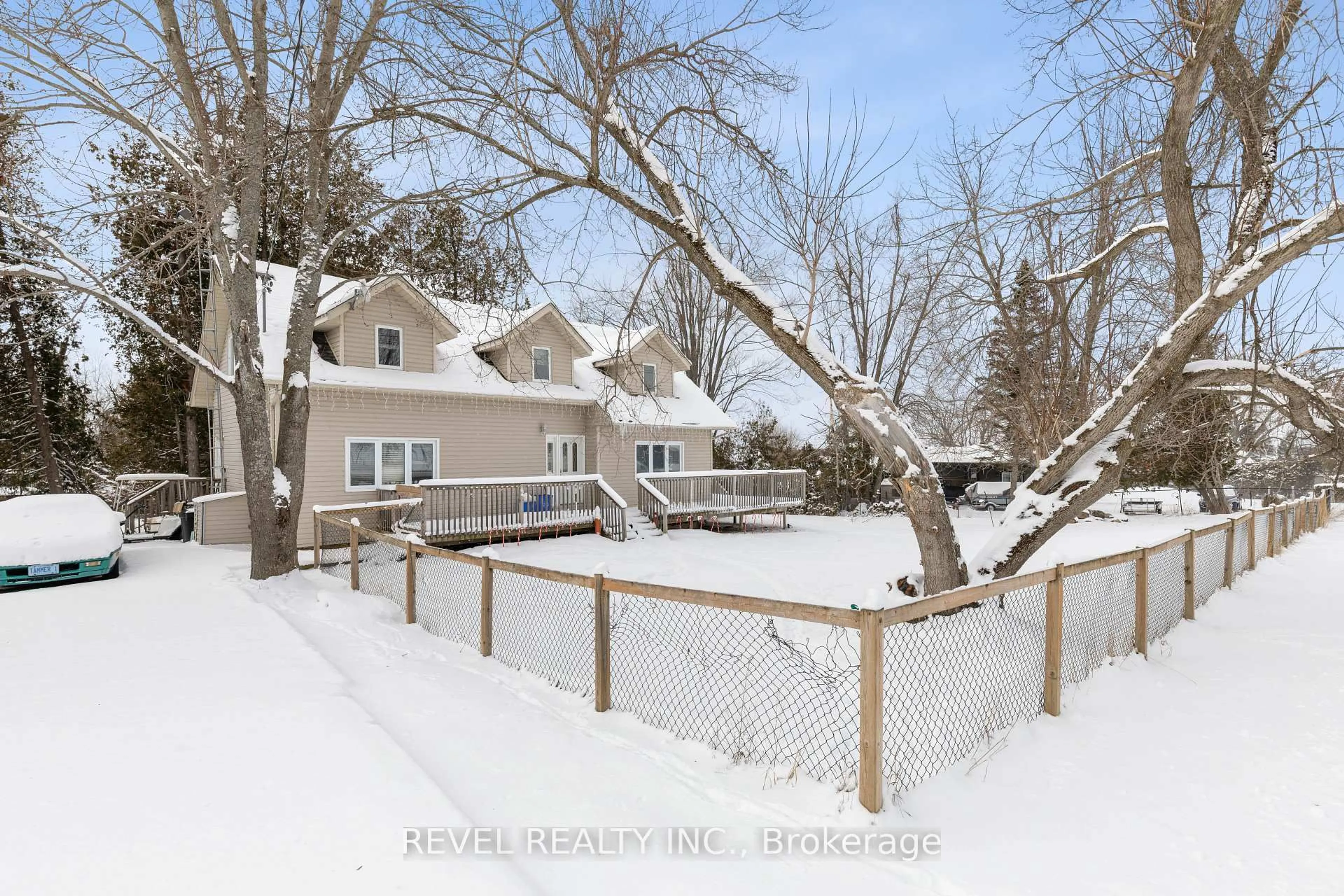 A pic from outside/outdoor area/front of a property/back of a property/a pic from drone, street for 1393 Killarney Bay Rd, Kawartha Lakes Ontario K0M 1G0