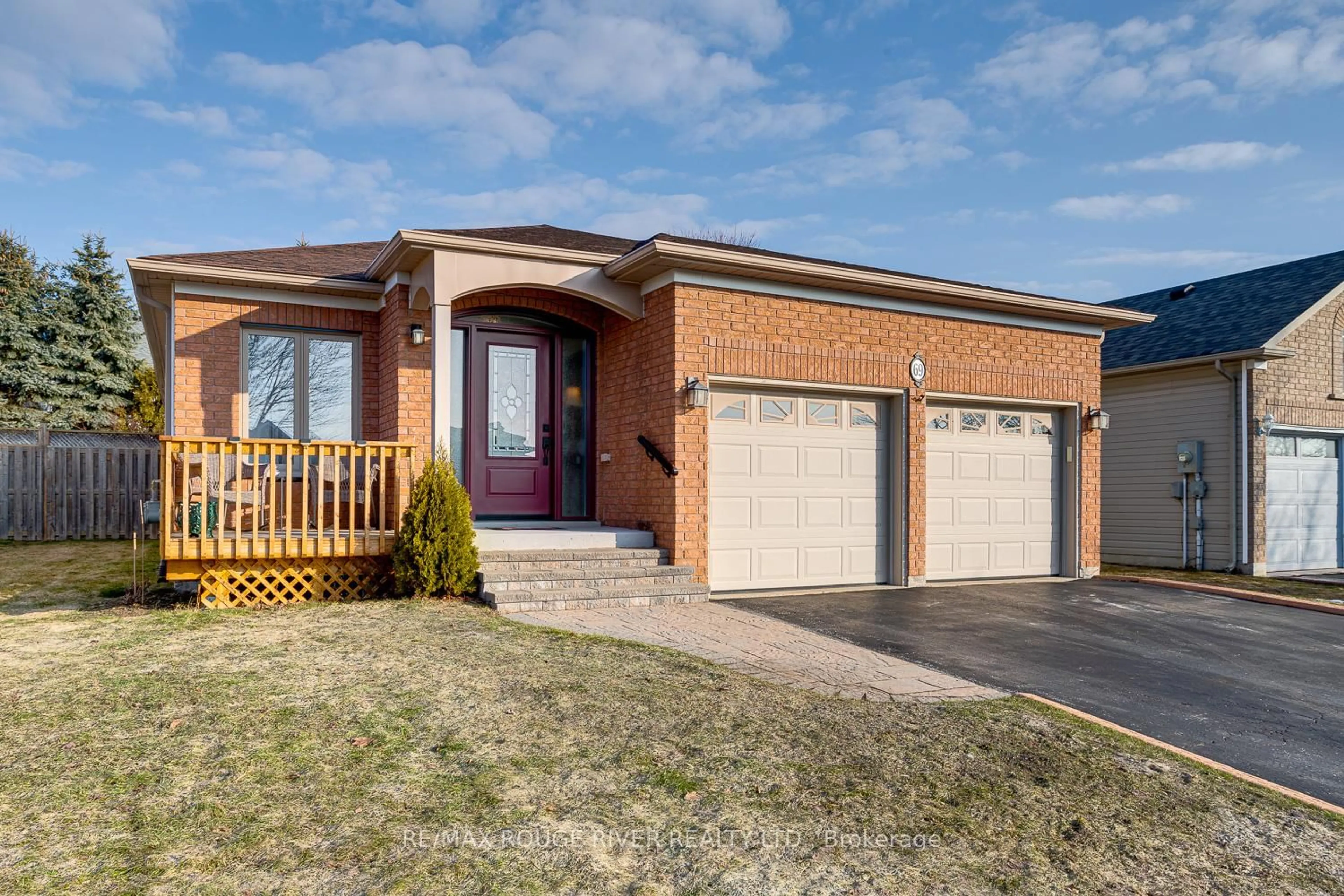 Home with brick exterior material, street for 69 Huffman Ave, Port Hope Ontario L1A 4J9