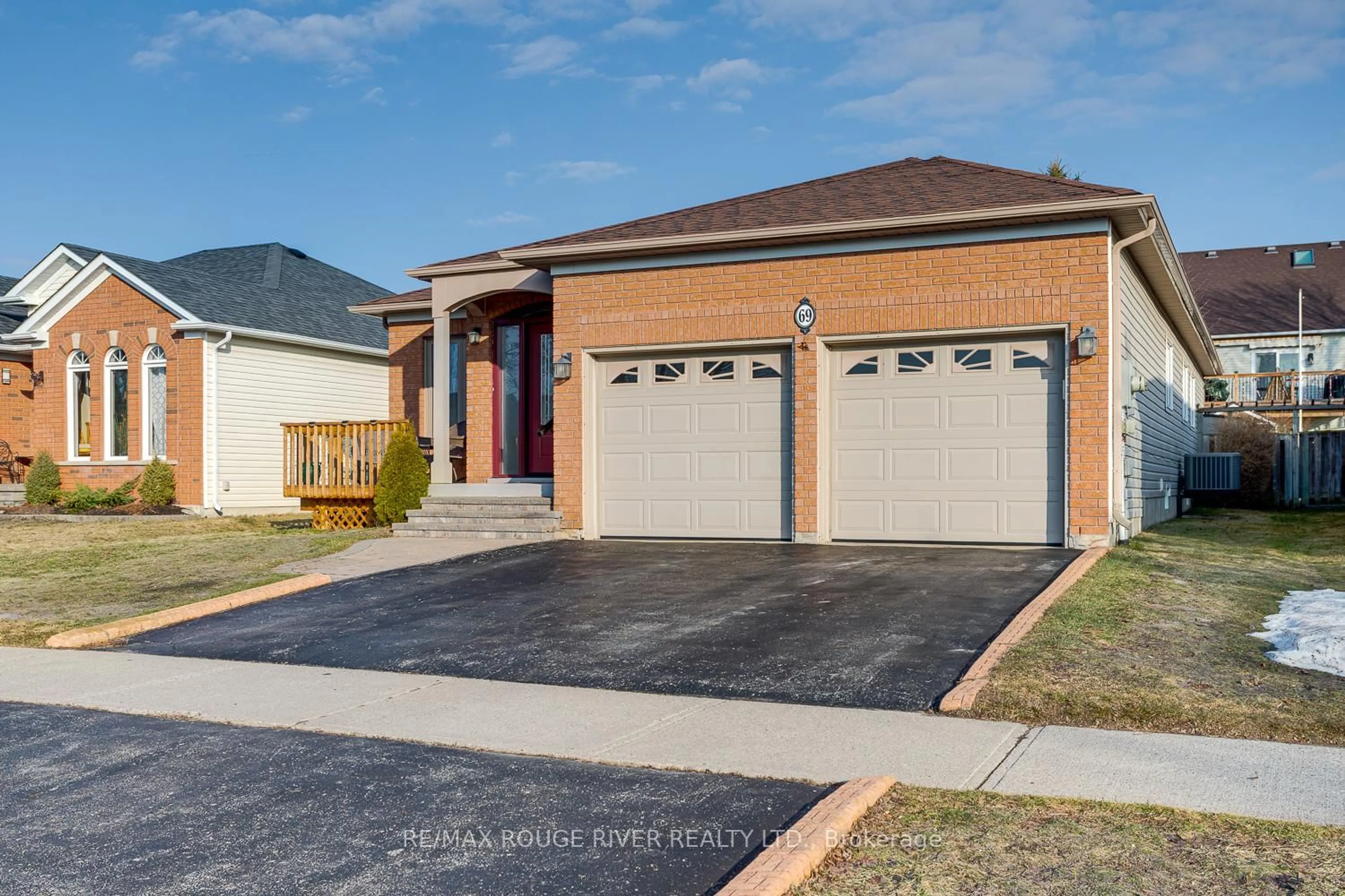 Home with brick exterior material, street for 69 Huffman Ave, Port Hope Ontario L1A 4J9