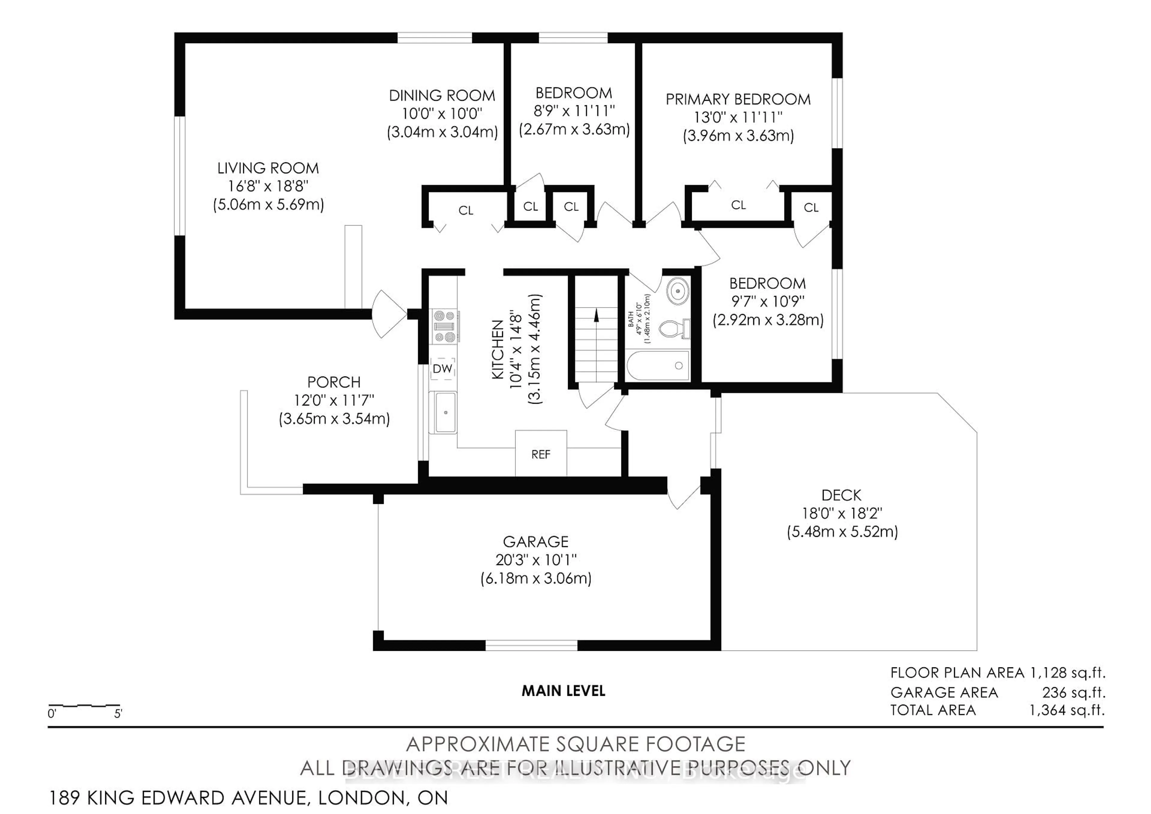 Floor plan for 189 King Edward Ave, London South Ontario N5Z 3T6