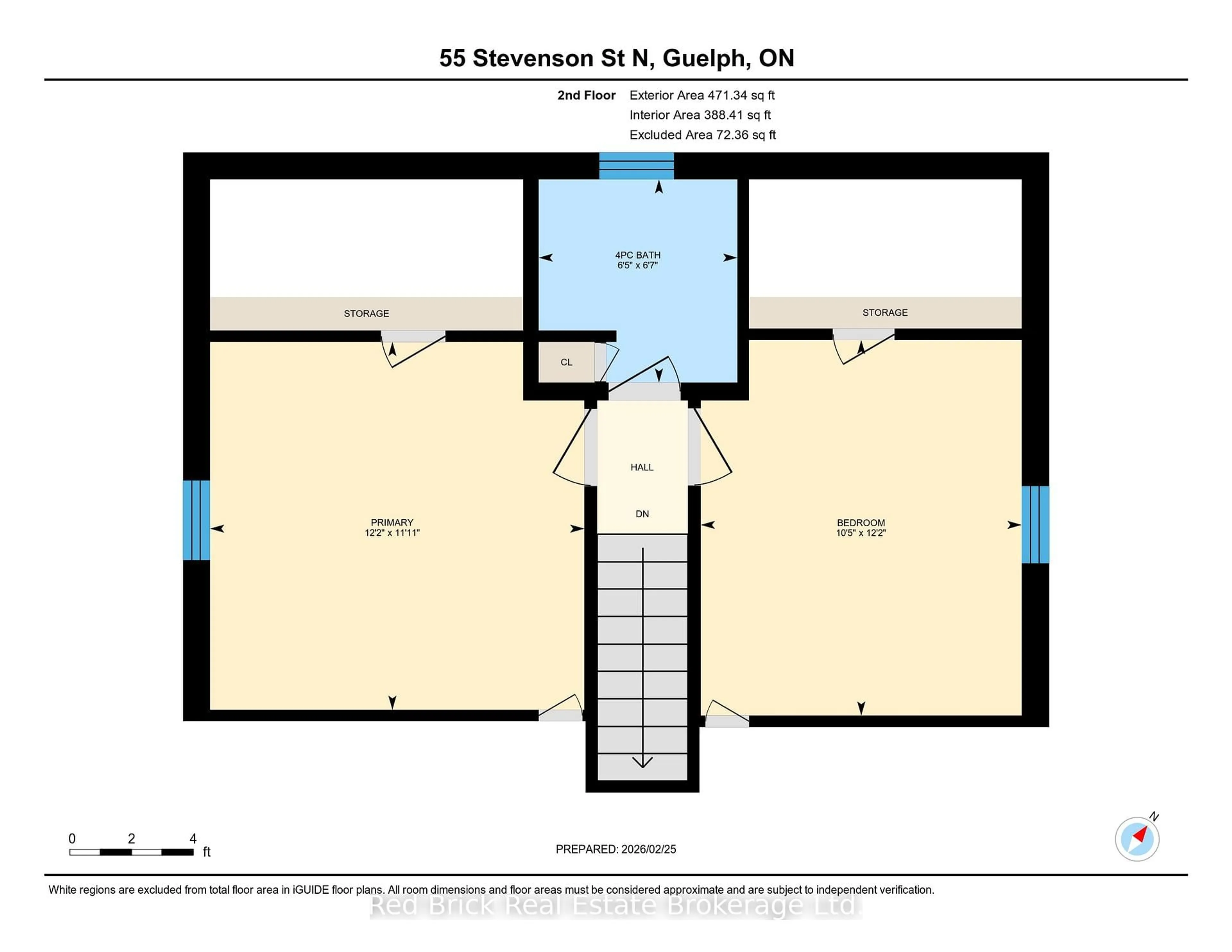 Floor plan for 55 Stevenson St, Guelph Ontario N1E 5A3