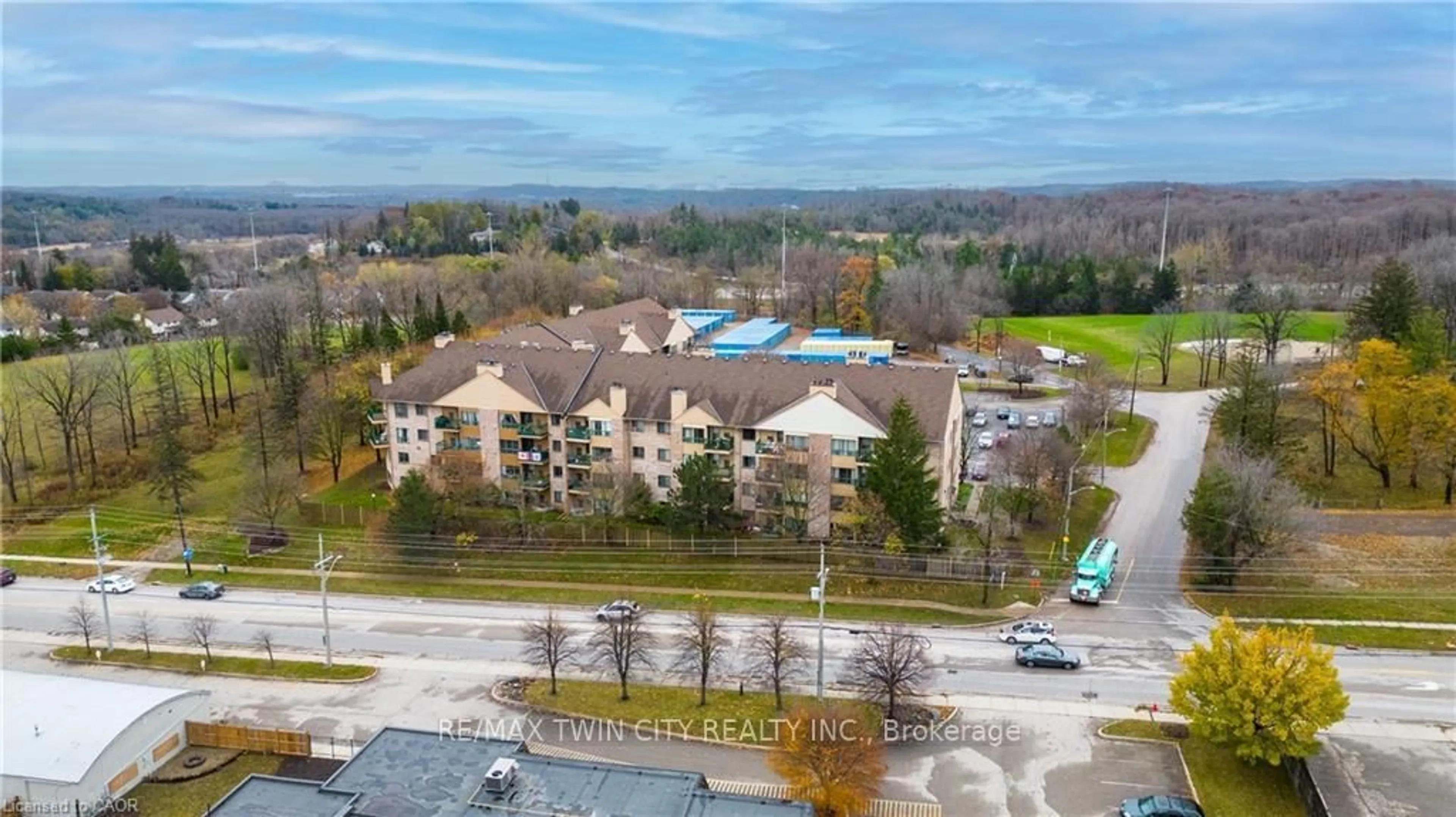 A pic from outside/outdoor area/front of a property/back of a property/a pic from drone, unknown for 15 Hofstetter Ave #318, Kitchener Ontario N2A 3Z7