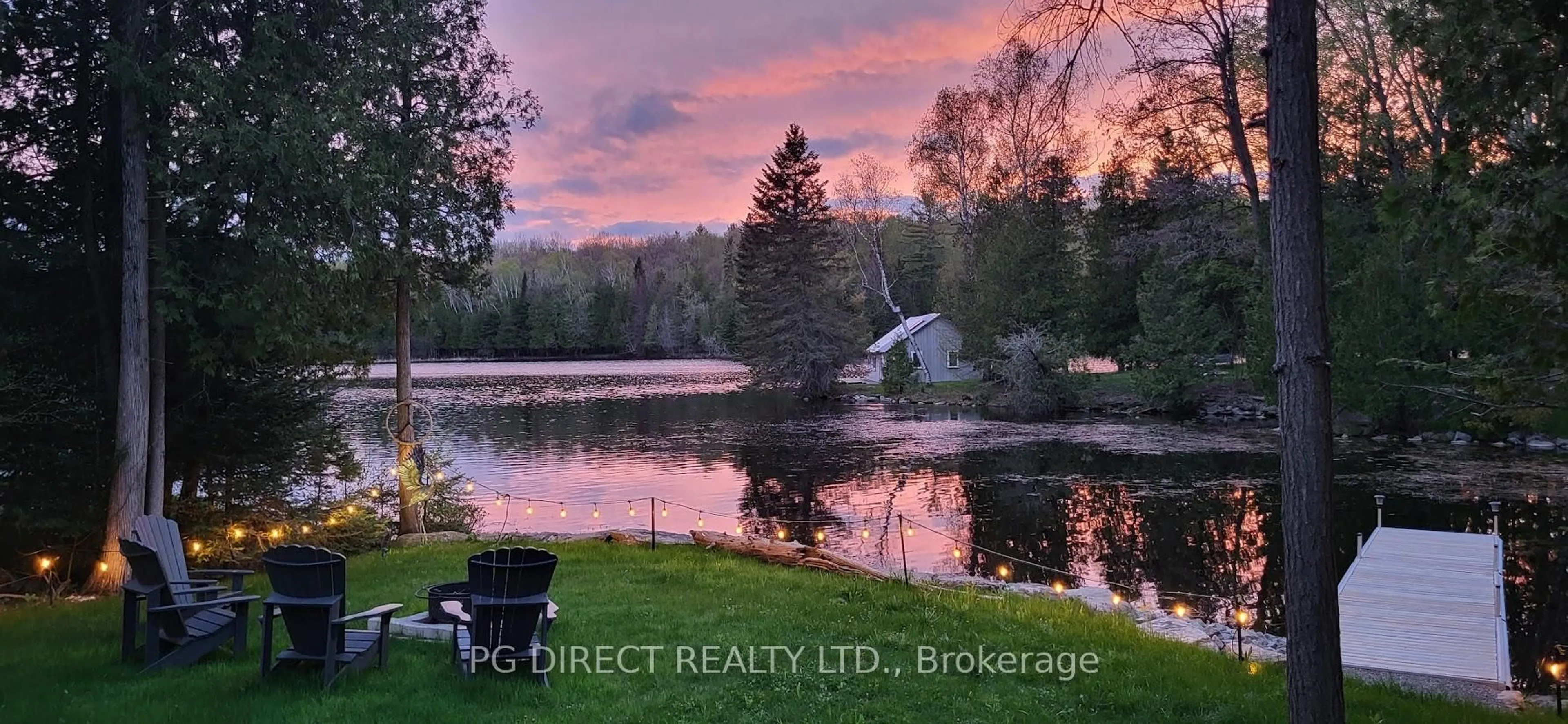 A pic from outside/outdoor area/front of a property/back of a property/a pic from drone, water/lake/river/ocean view for 78 Everett Rd, Kawartha Lakes Ontario K0M 1K0