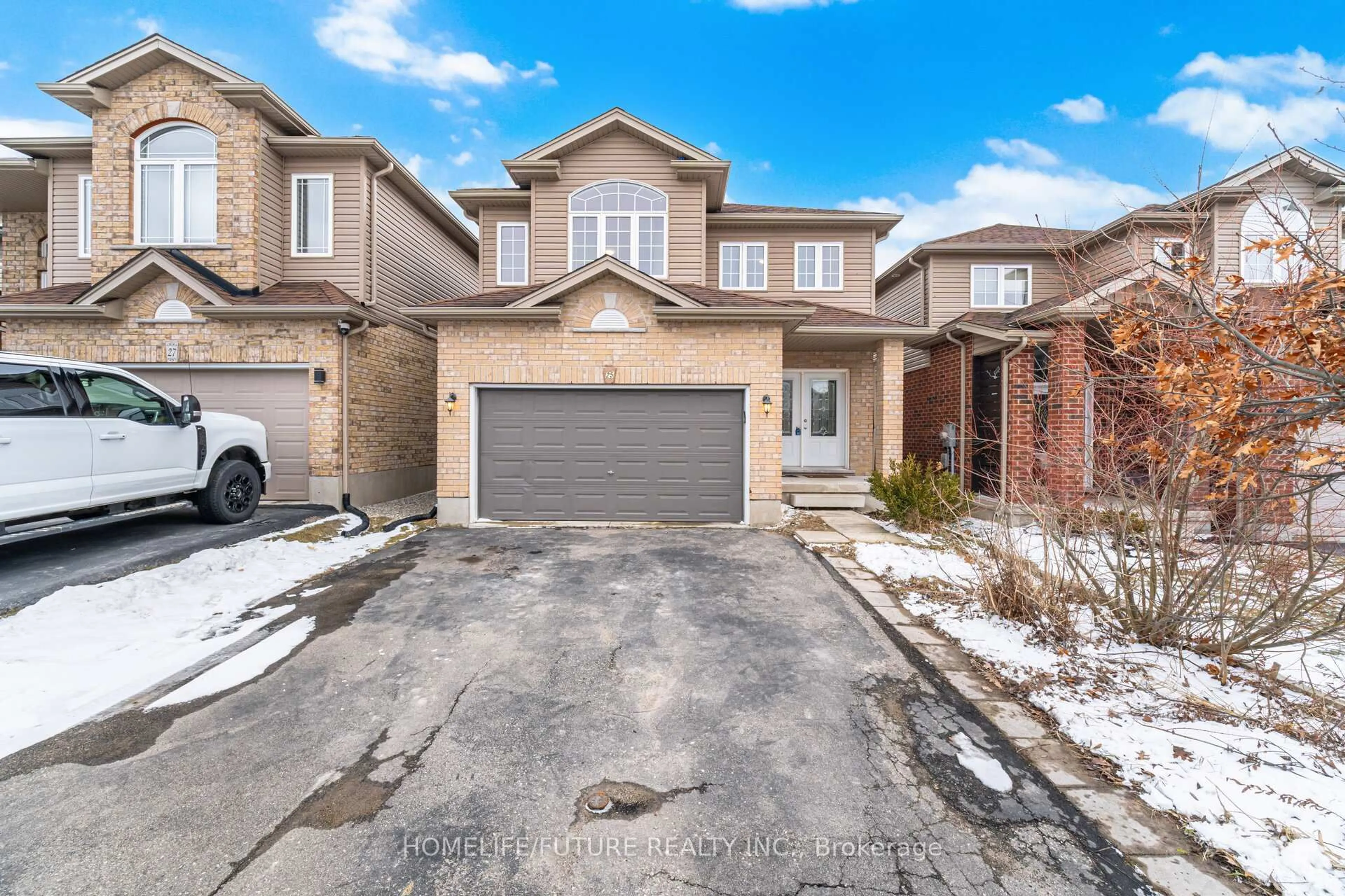 Home with brick exterior material, street for 25 Wideman Blvd, Guelph Ontario N1E 0J2