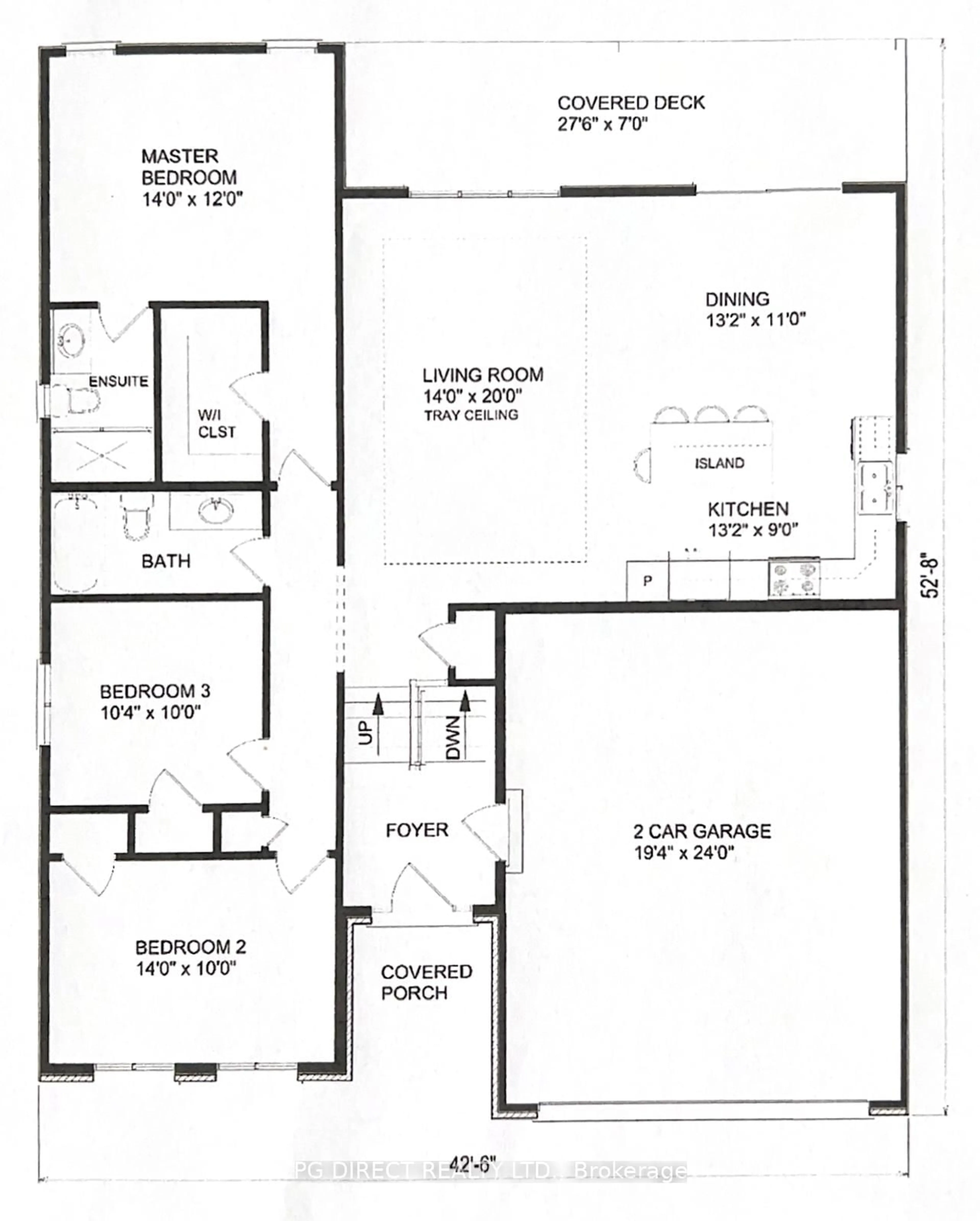 Floor plan for 116 Storyland Rd, Renfrew Ontario K7V 3Z8